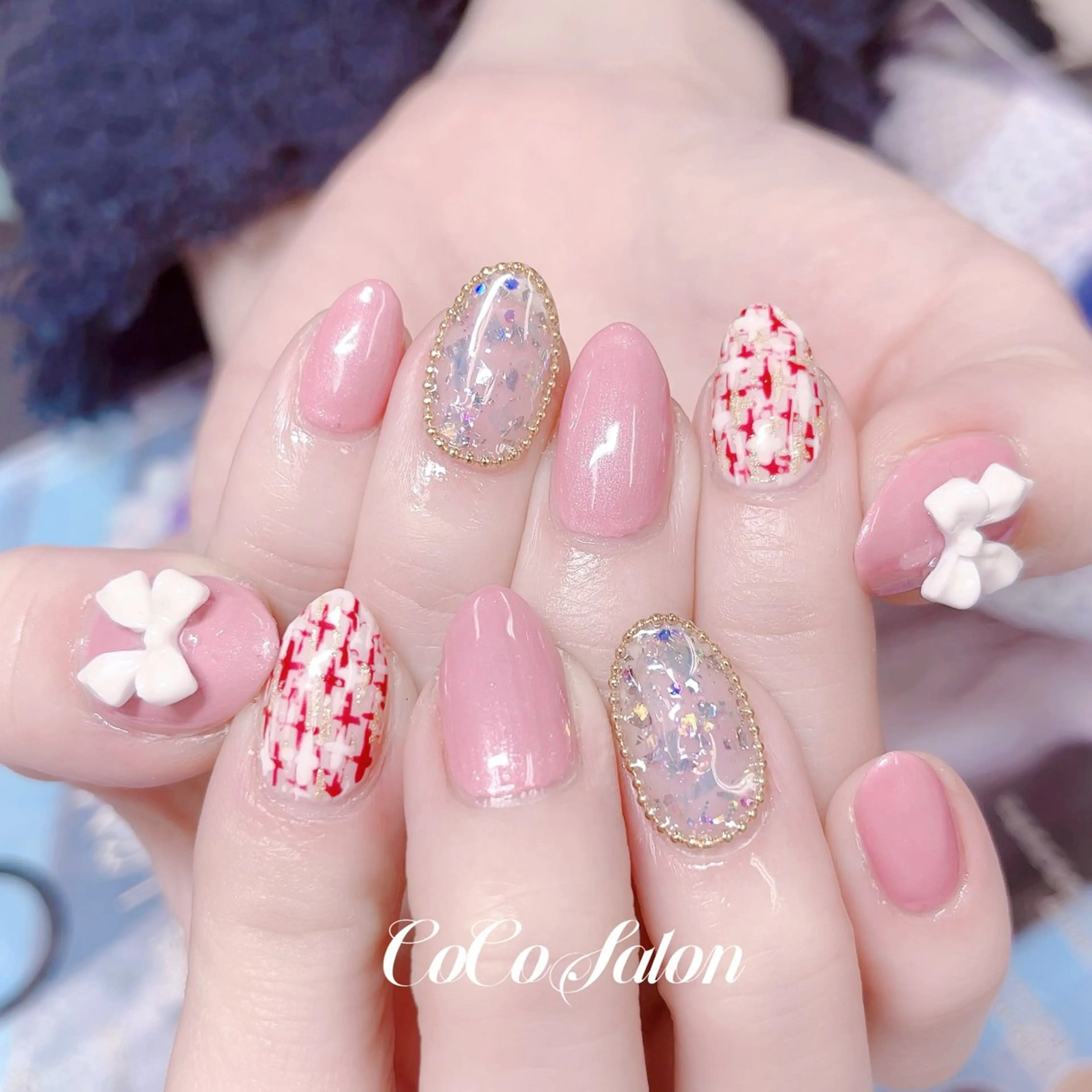 ネイル 長さ出し ジェルネイル 卒業式 ワンカラーネイル パラジェル ハンドネイル CoCoSalon ネイル/まつ毛予約のネイルデザイン