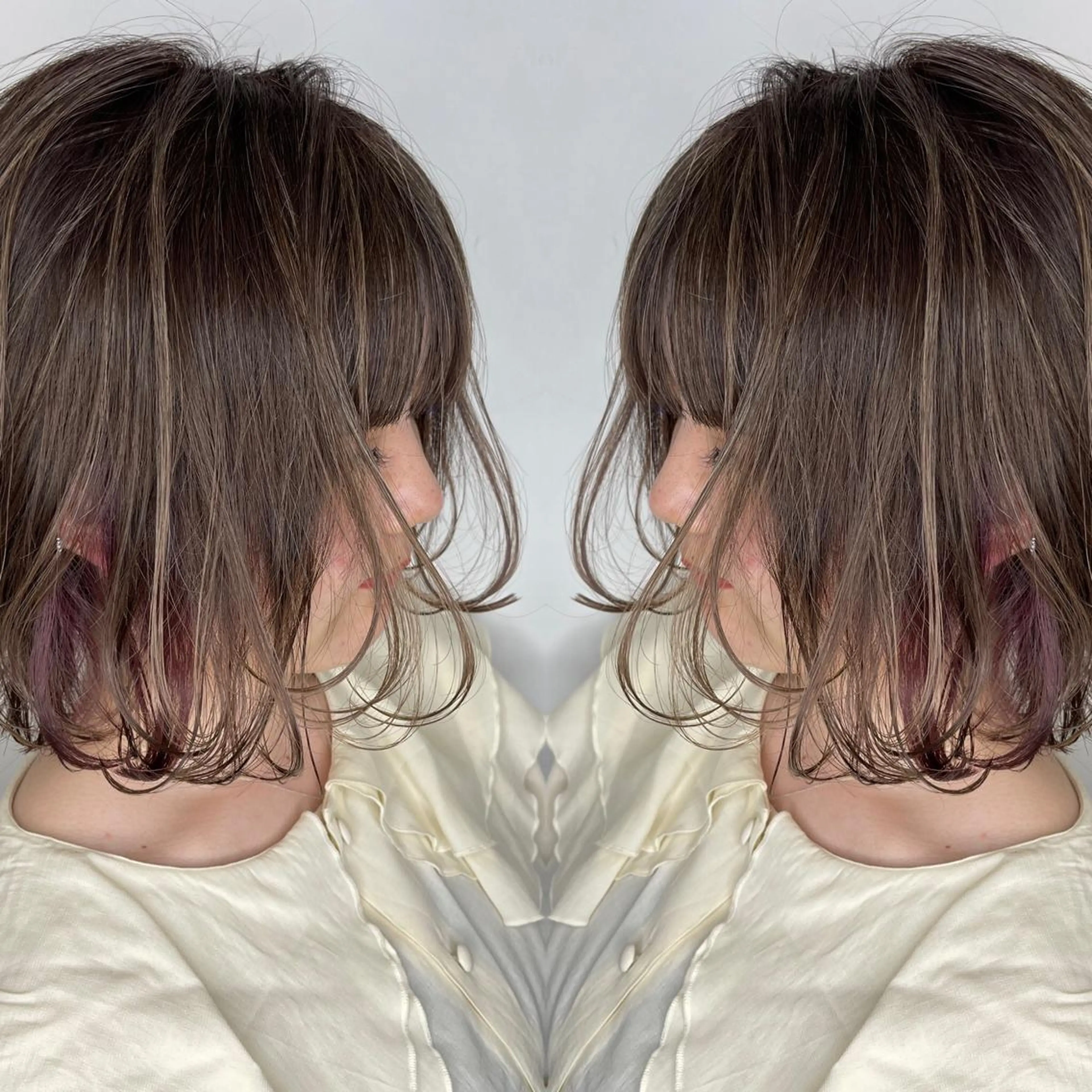 セミロング カラー カットモデル募集中！ 大月竜斗のヘアスタイル