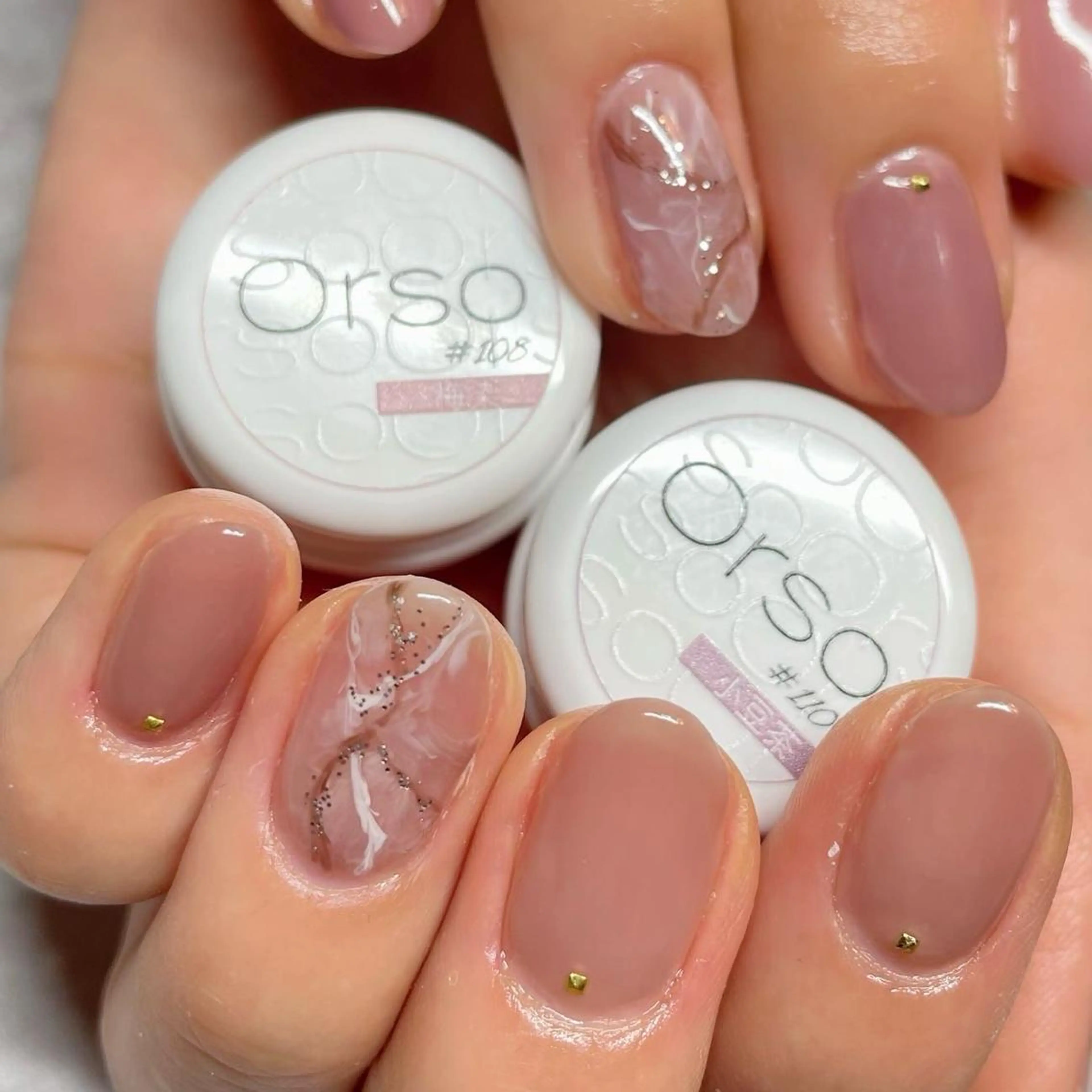 ネイル 大理石ネイル(マーブル) Nail salon Ariettyのネイルデザイン