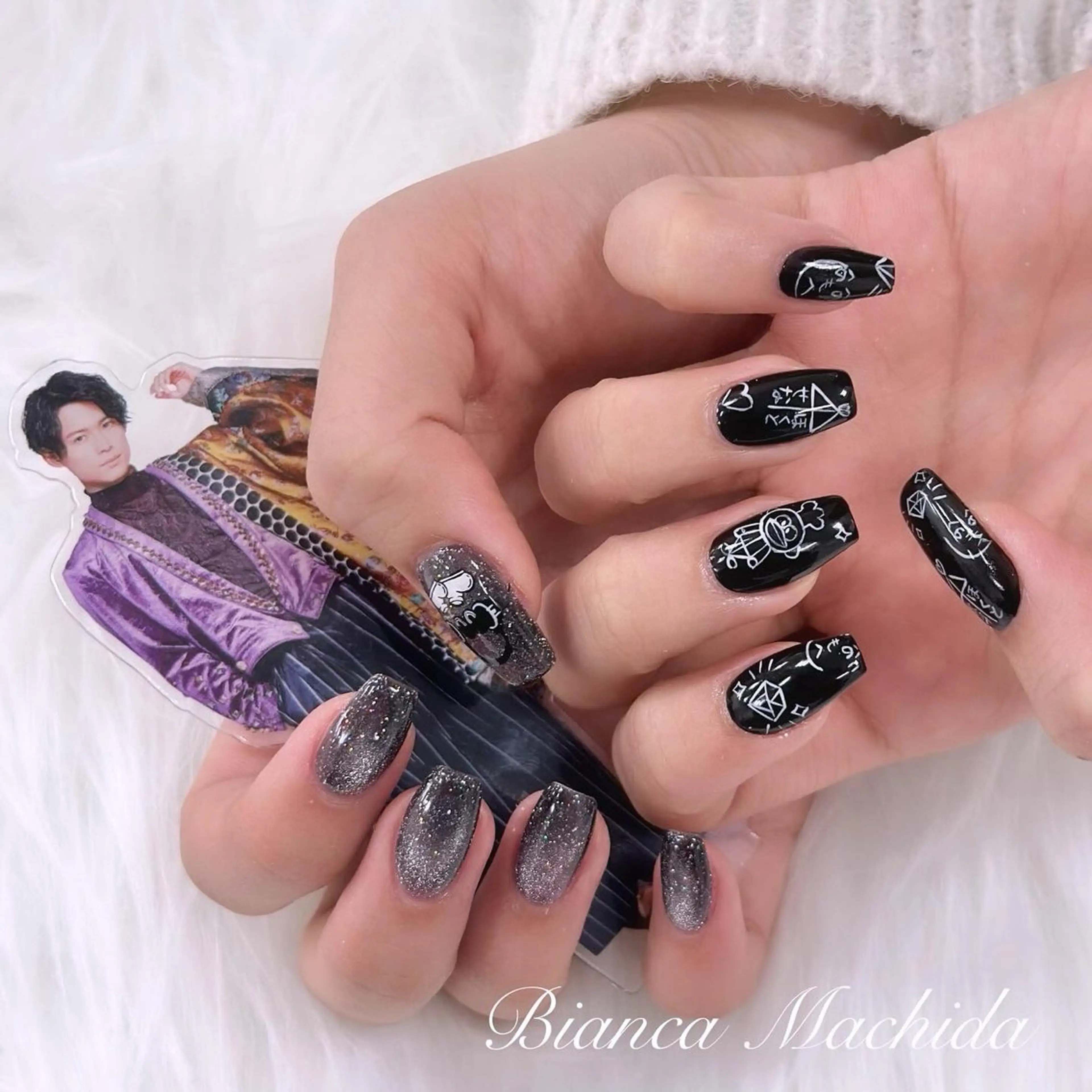 ネイル アートネイル ハンドネイル Bianca👼🏻 OIKAWAのネイルデザイン