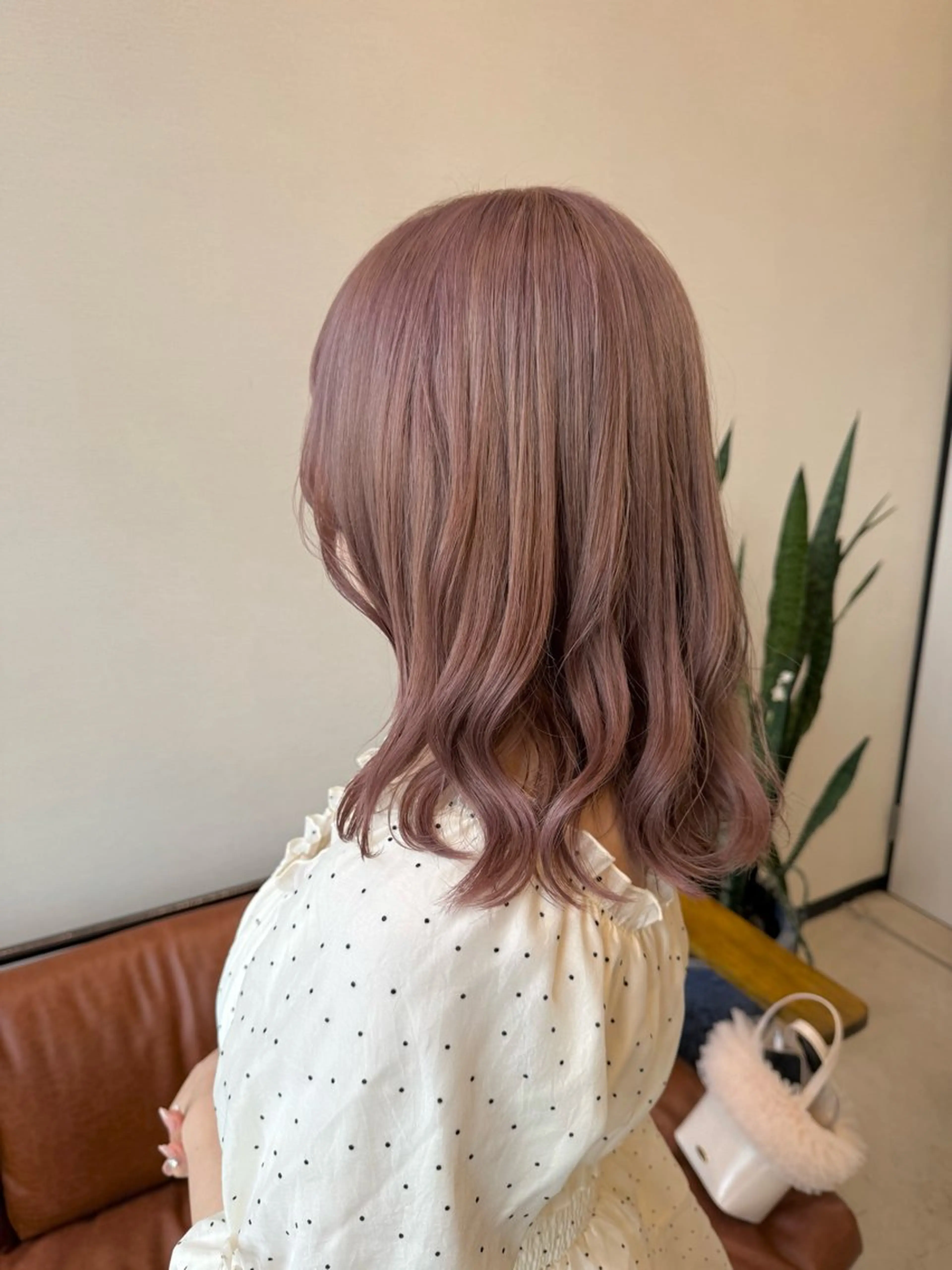 セミロング キノシタ ナオユキのヘアスタイル