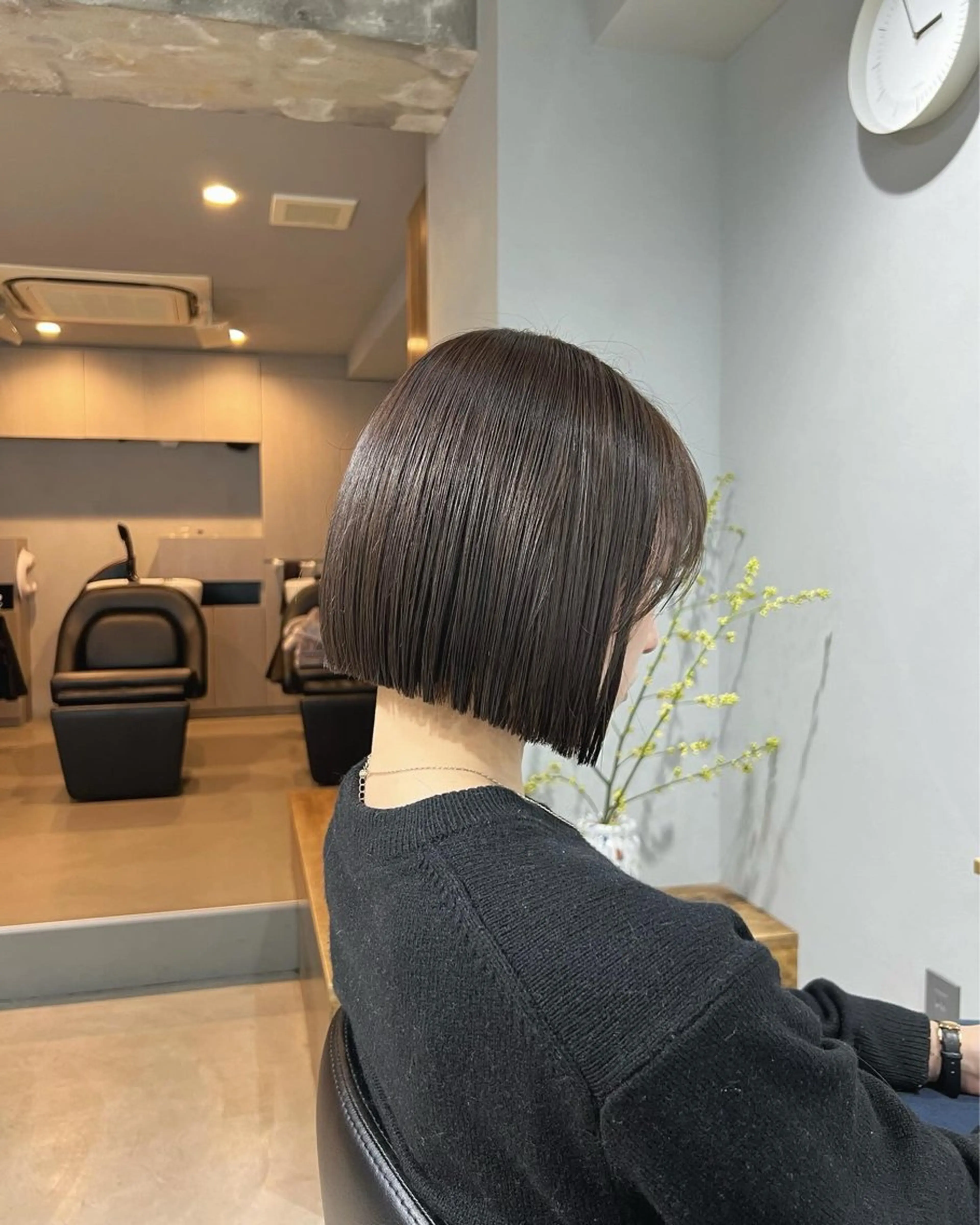 ショート カラー ヘアカラー トリートメント akane/ボブ /ブラウンベージュのヘアスタイル