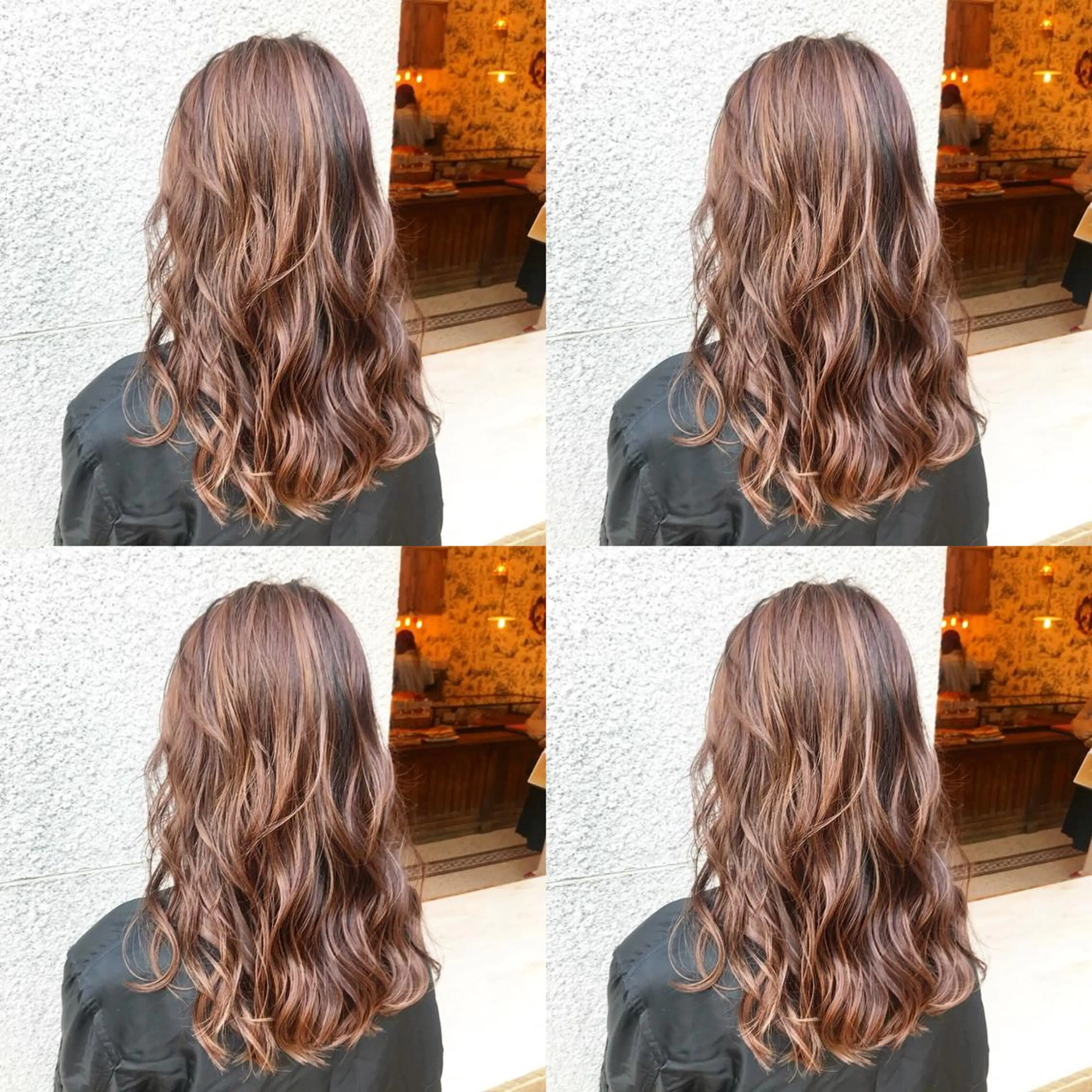 ロング カラー ヘアアレンジ オレンジ 垢抜け案内人 鈴木聖矢✂️のヘアスタイル