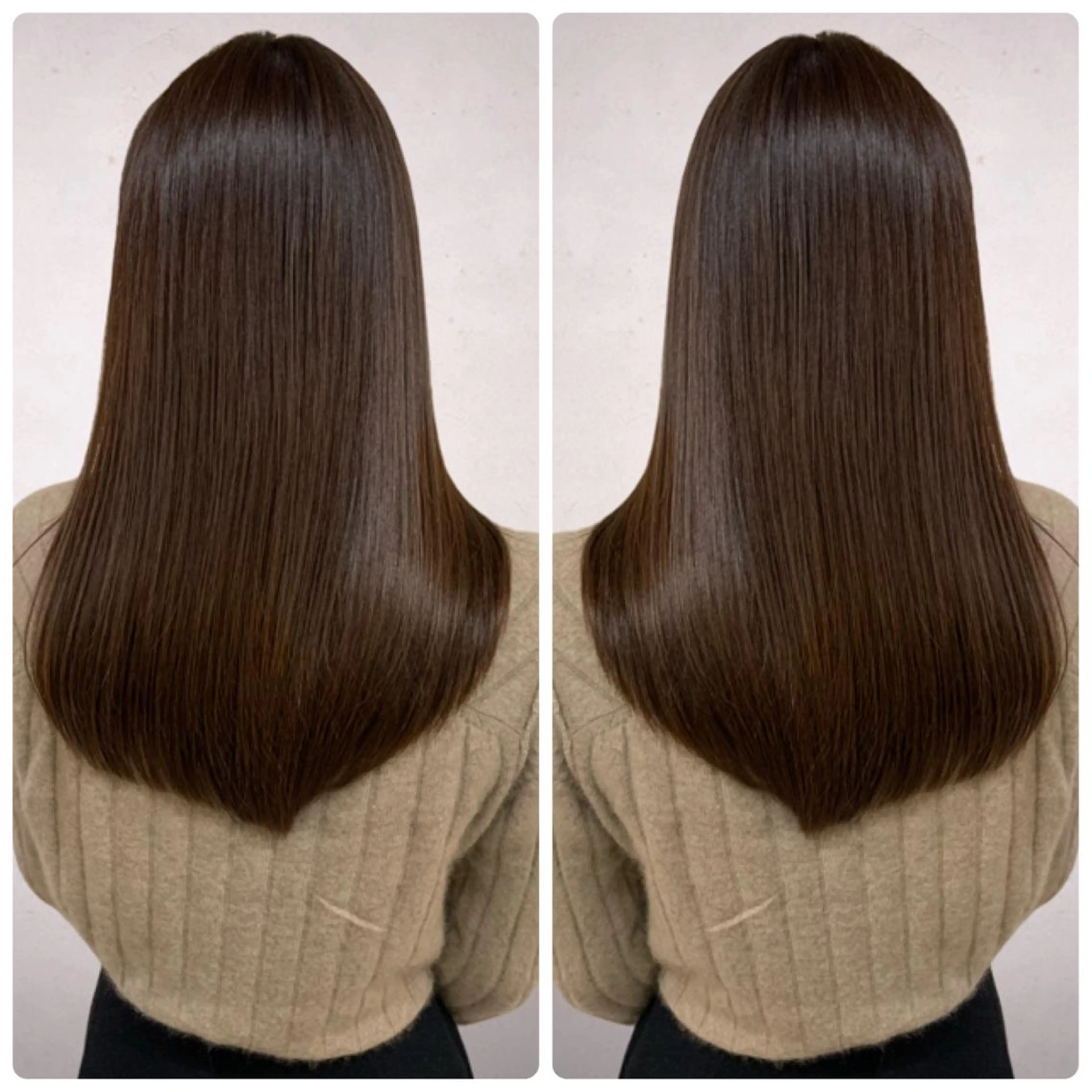 ロング カラー ショートボブ デザインカラー ハイライトカラー ボブ くびれヘア ヘアカラー トリートメント 京都大人女性ショート 徒歩1分/秋山のヘアスタイル