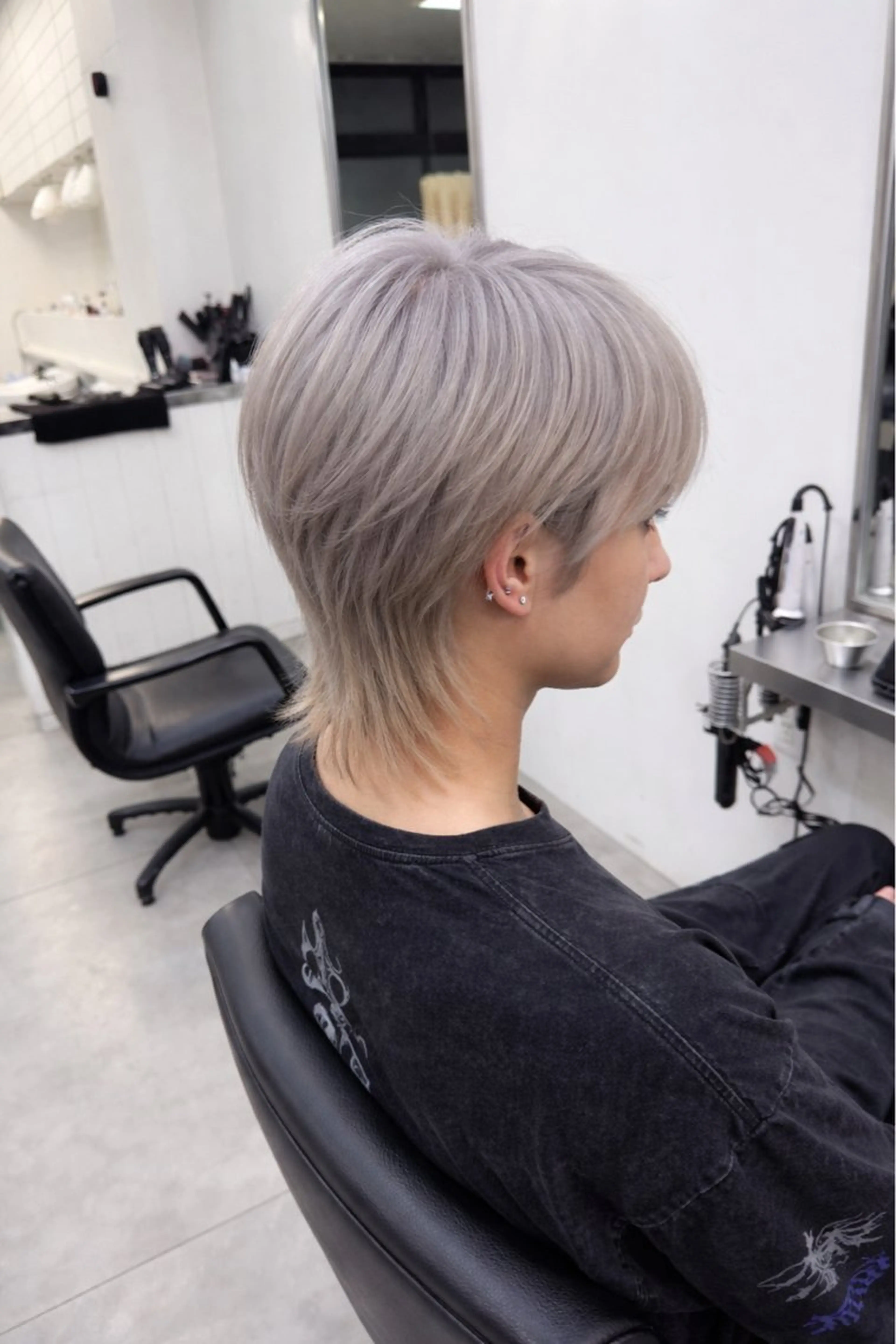カラー メンズ メンズブリーチ ブリーチ 透明感カラー 蔭山 幸奈のヘアスタイル