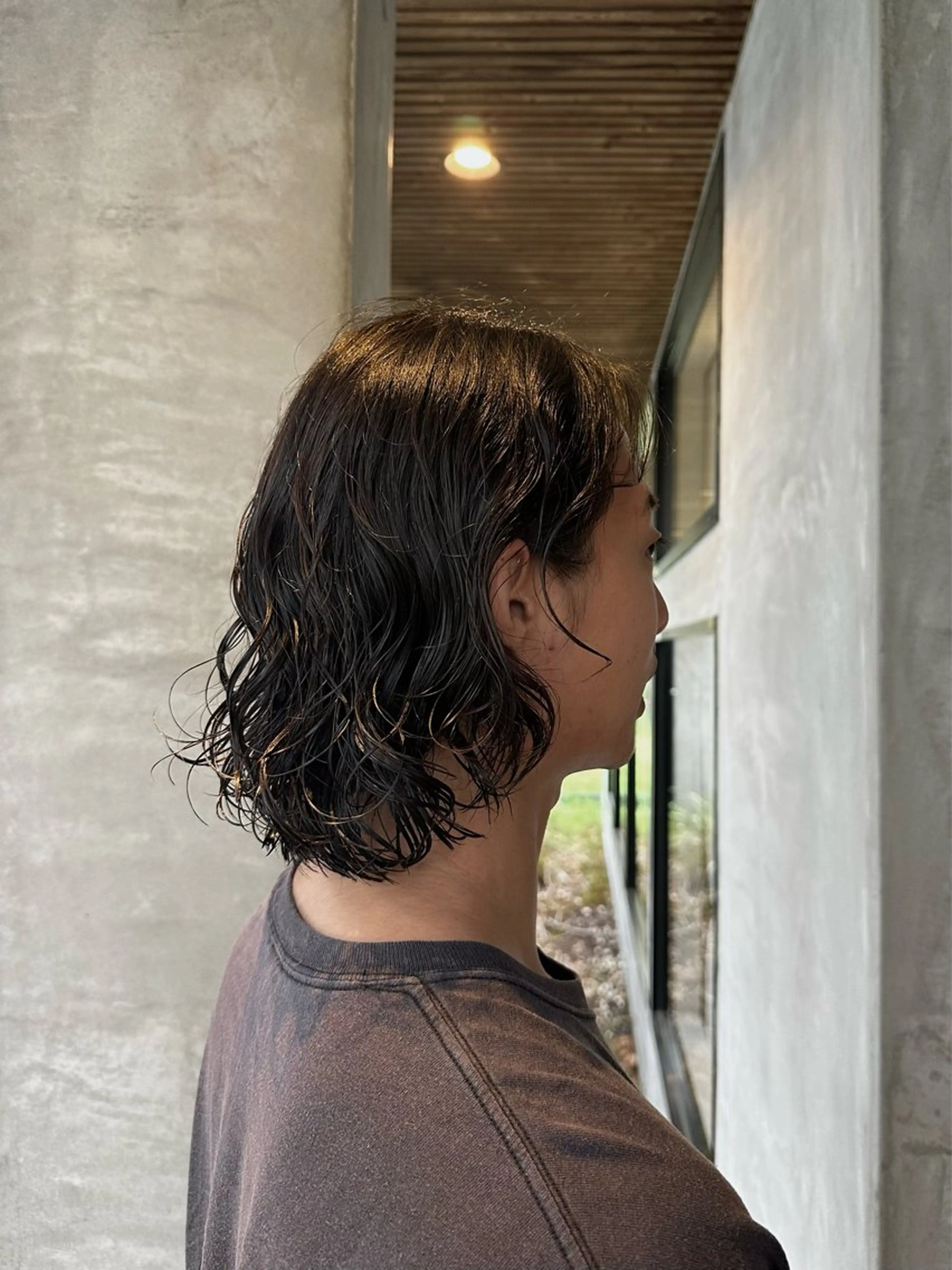 ミディアム パーマ Lapis / miyu.のヘアスタイル