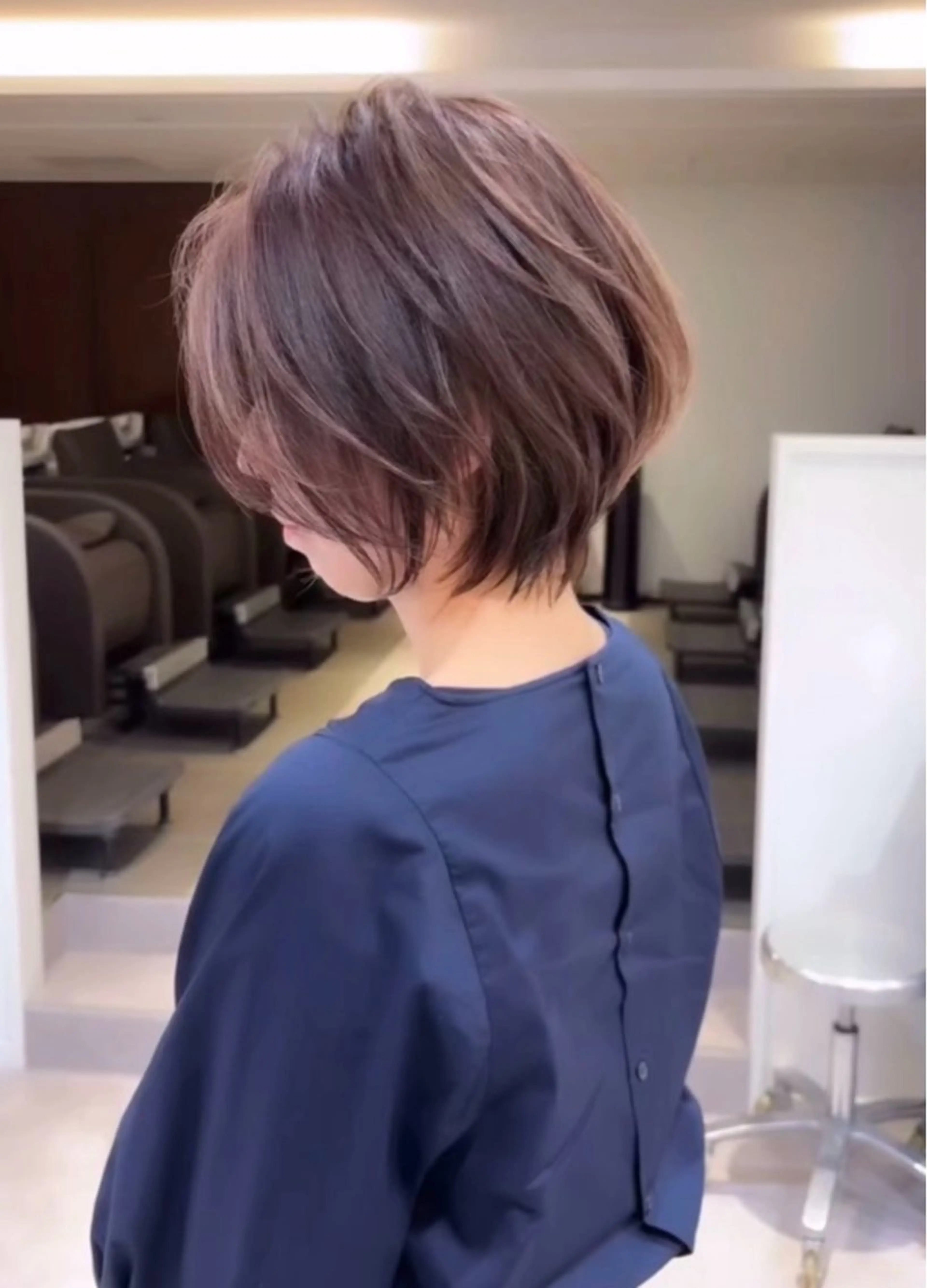 ショート くびれヘア ショートヘア 小顔カット 似合わせショート/ 無料カット/荒砂のヘアスタイル