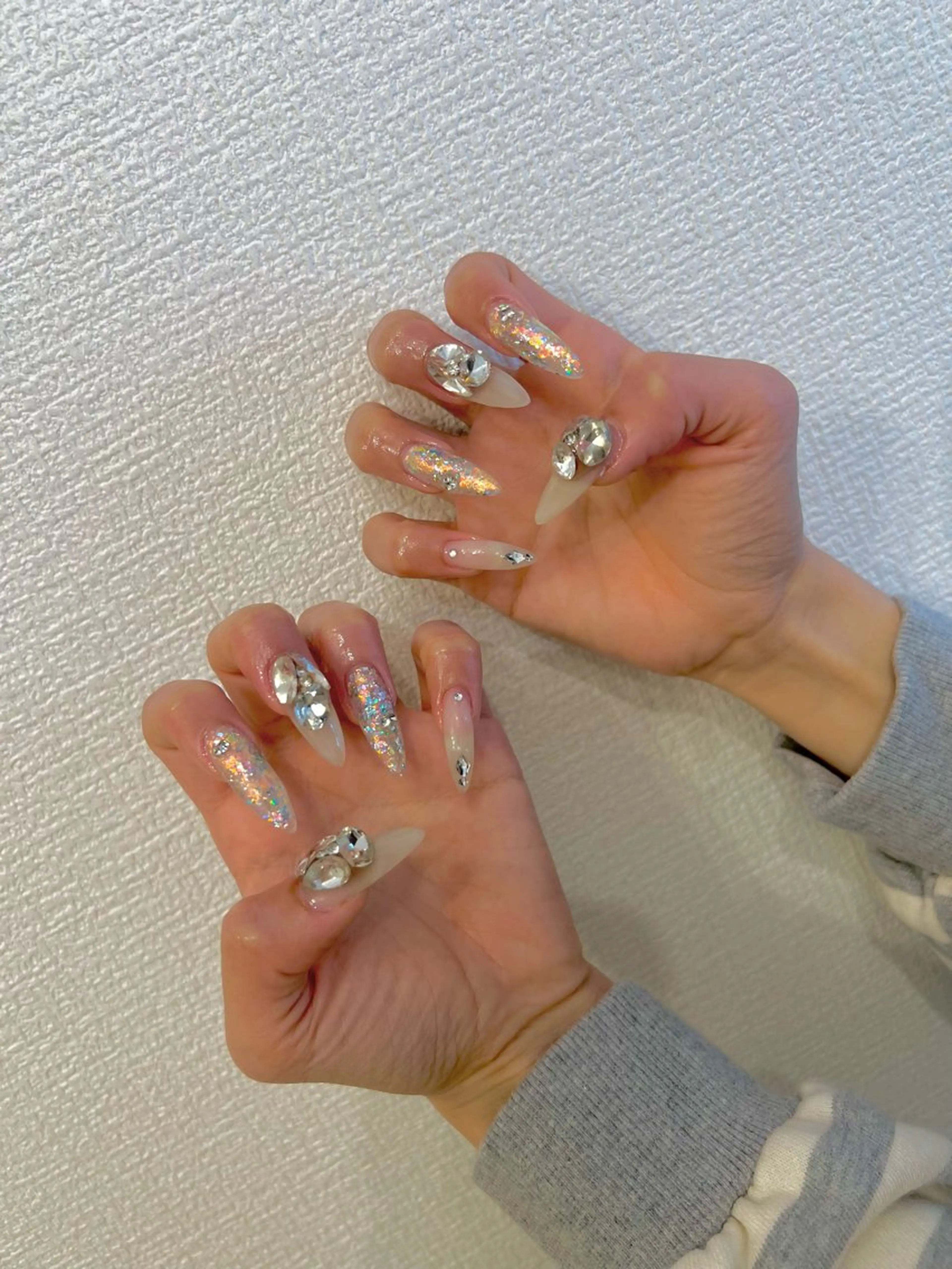 ロング ロング ai .のネイルデザイン