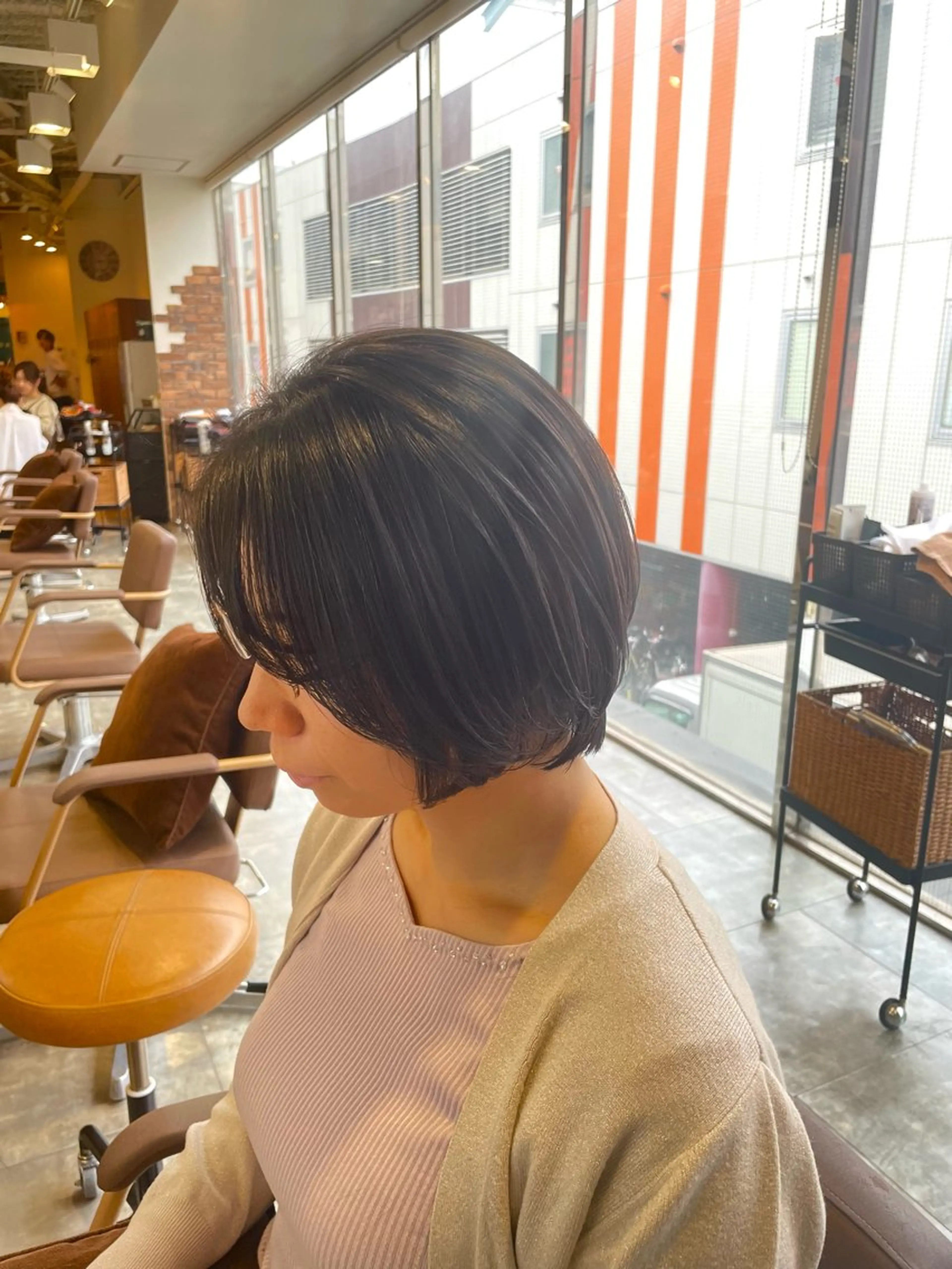 ショート ショートボブ ボブ ショートヘア 髪質改善/レイヤー /ボブ/中村莞太朗のヘアスタイル