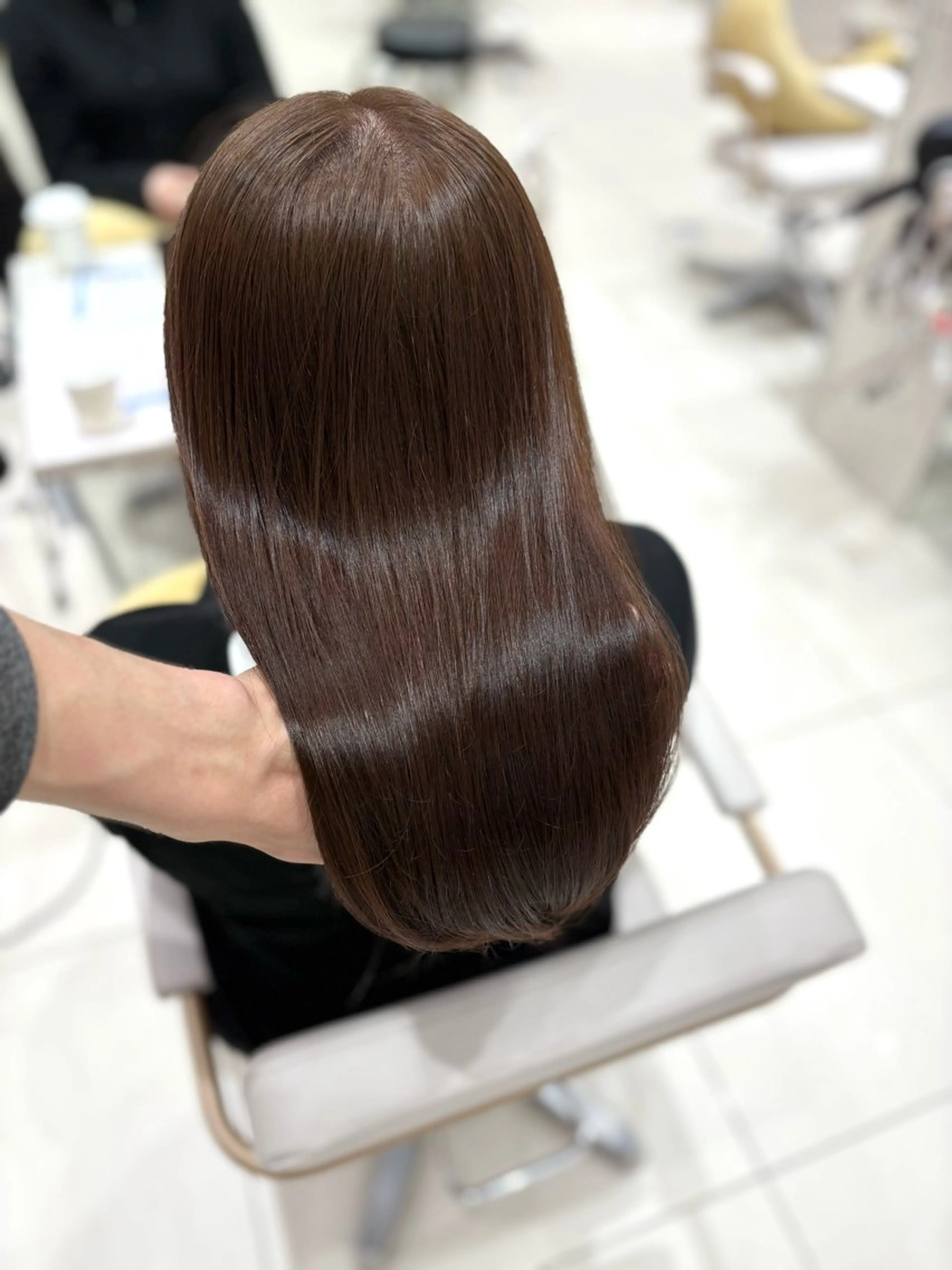 セミロング カラー 銀座/レイヤー/ 透明感カラー✨りくのヘアスタイル