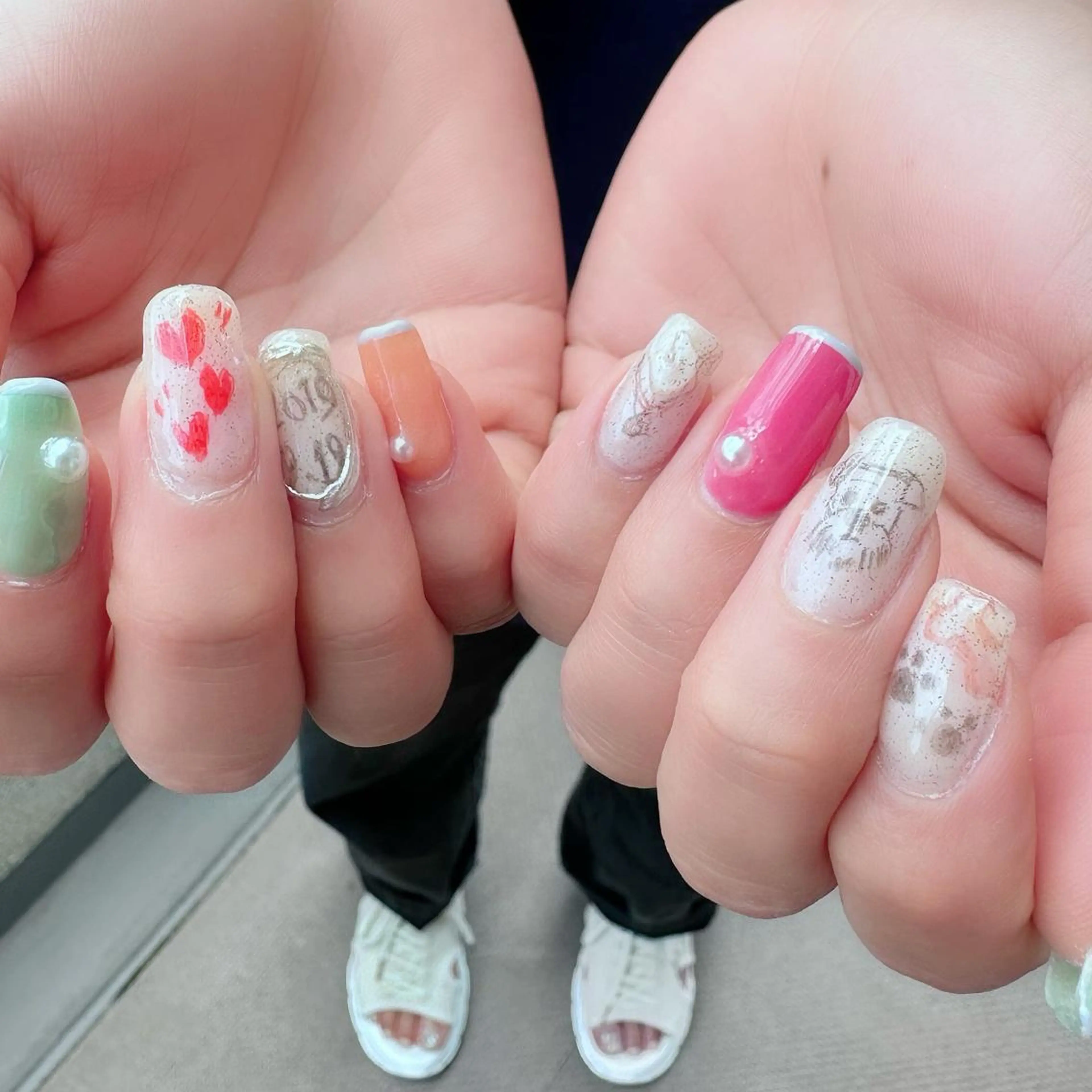 ネイル 新山 聖のネイルデザイン