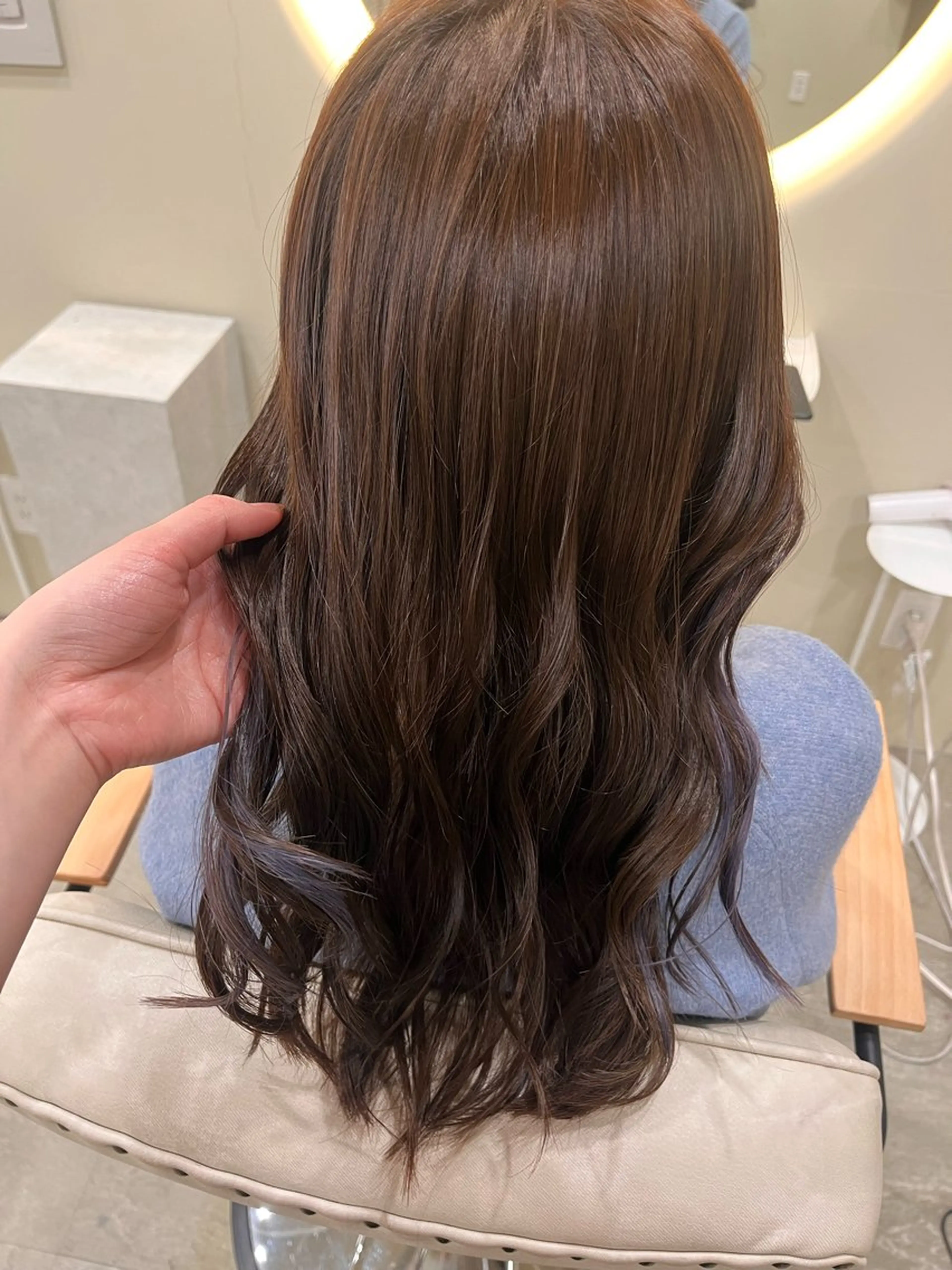 ロング カラー ヘアカラー トリートメント haruhi/艶髪 ☀️透明感カラーのヘアスタイル