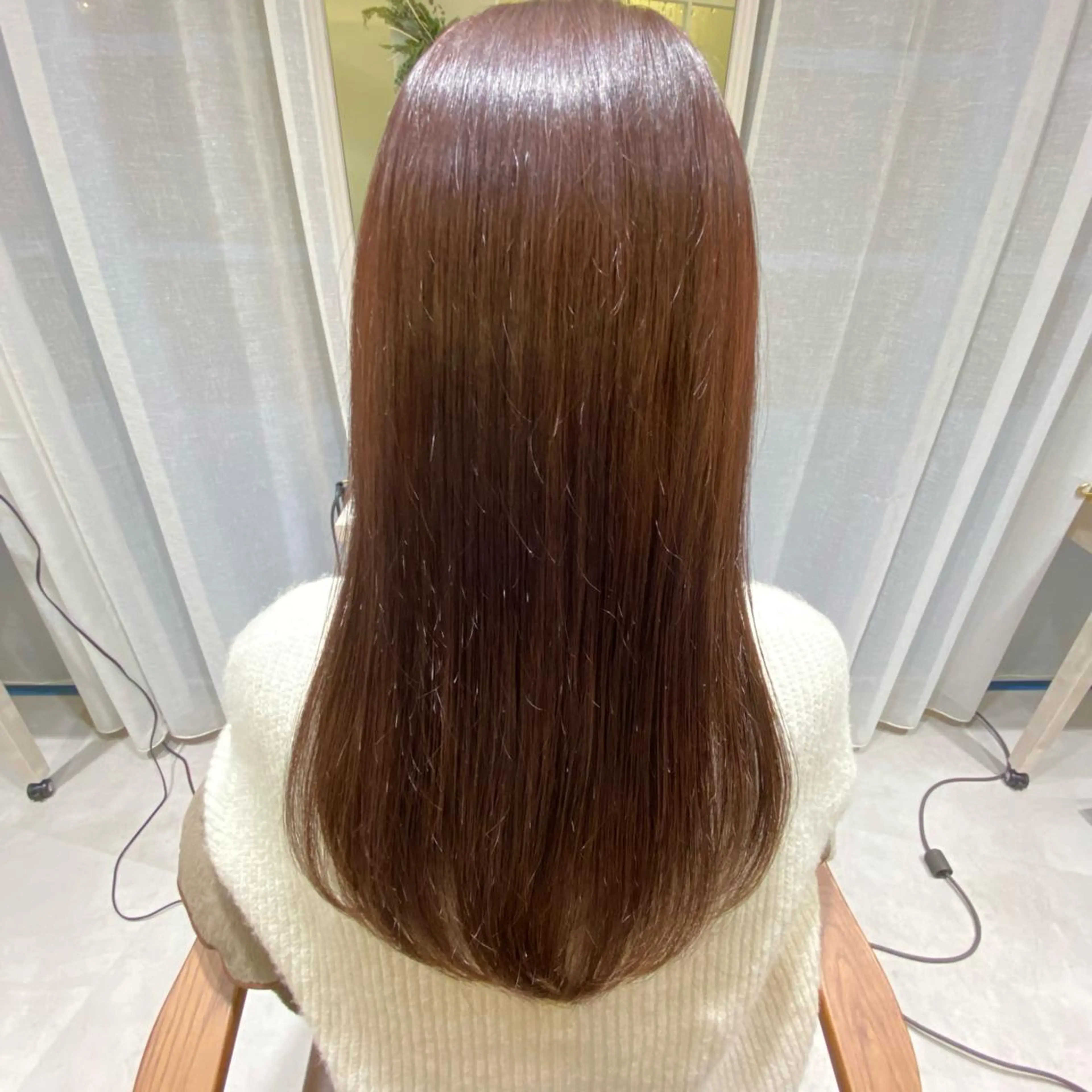 ロング トリートメント 大久保 優香のヘアスタイル