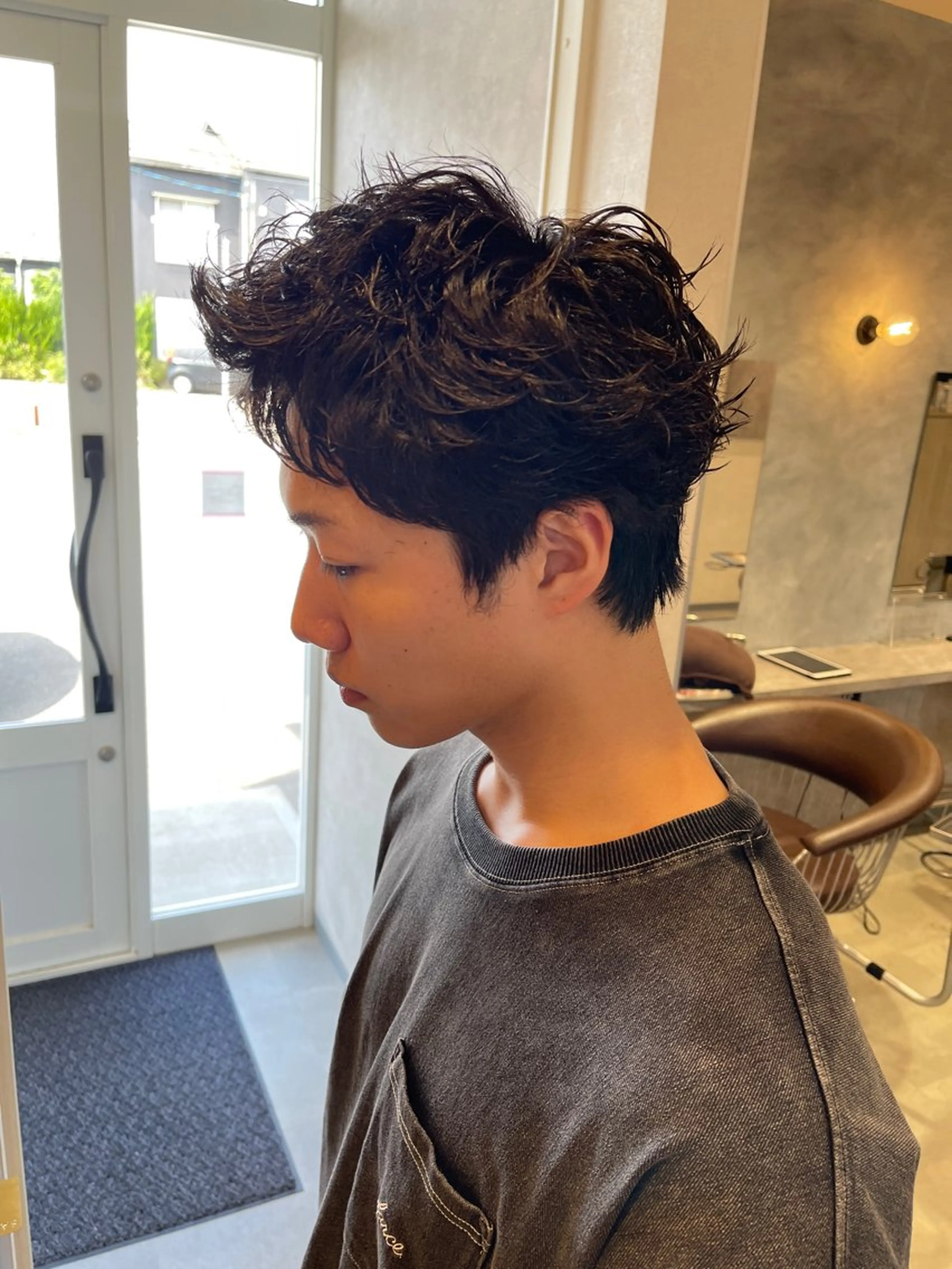 ショート ショートヘア 川口 颯也のヘアスタイル