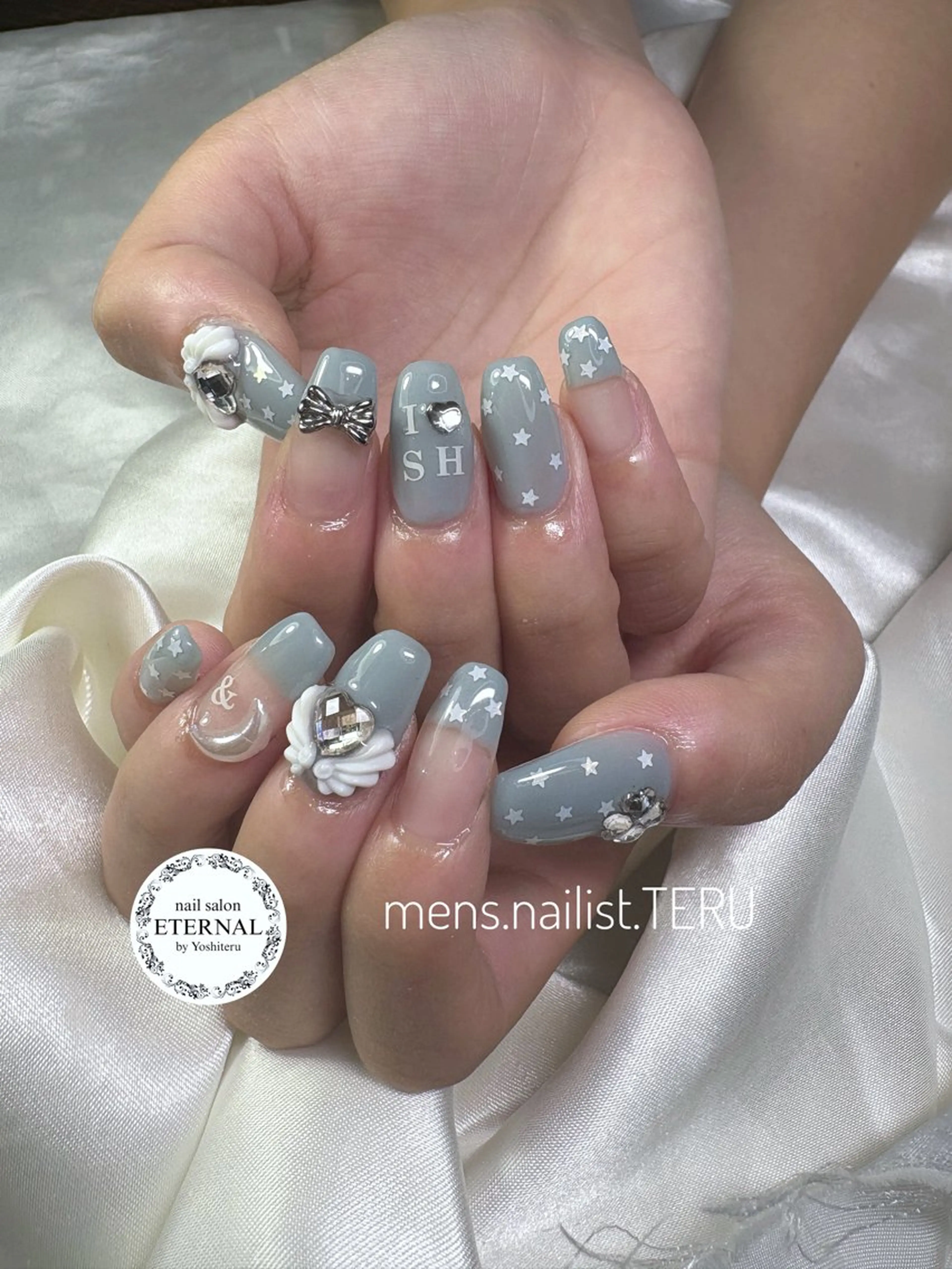 ネイル メンズネイル ハンドネイル nailsalon ETERNALのネイルデザイン