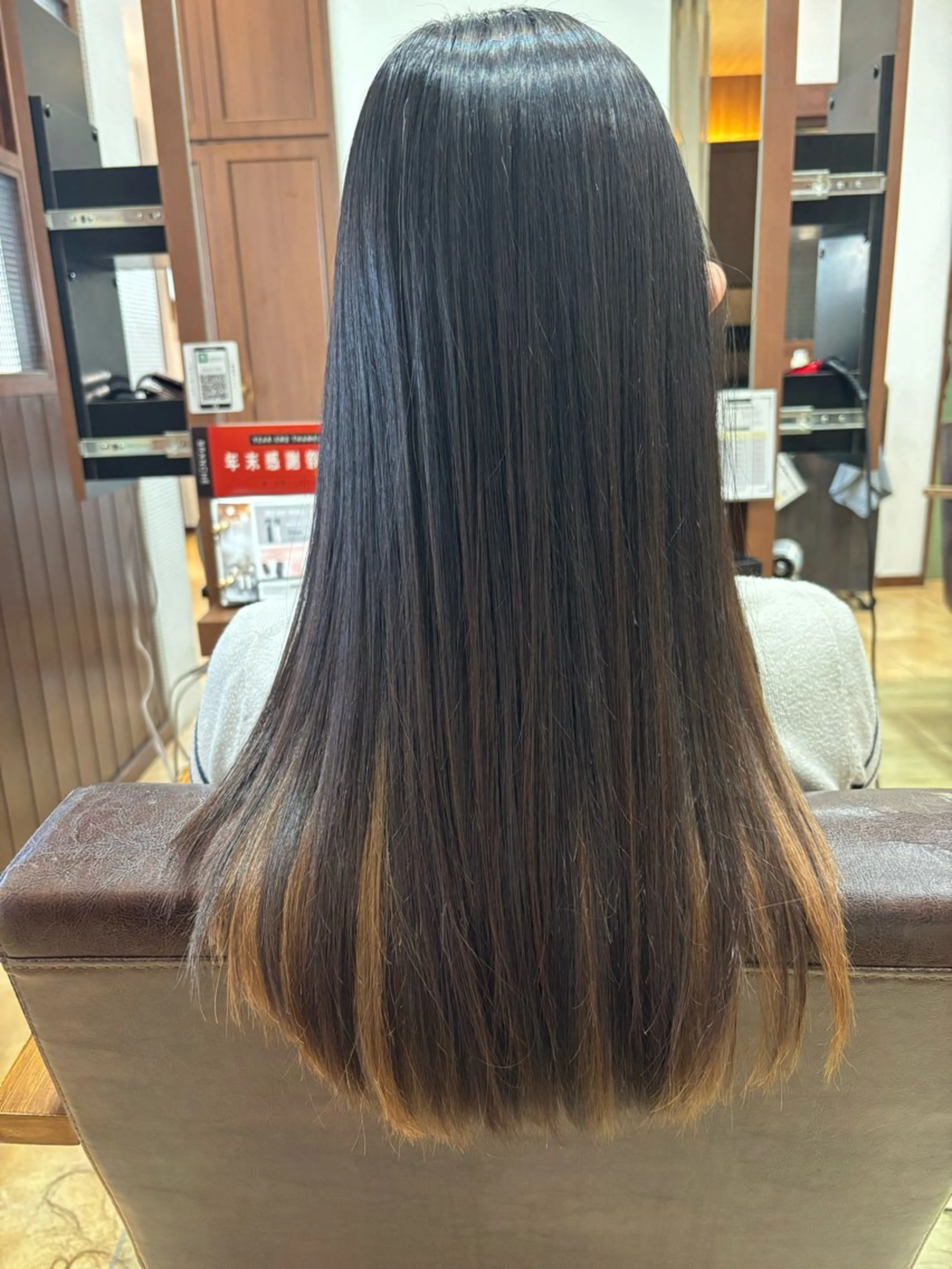 ロング パーマ 髪質改善 ストレートパーマ 縮毛矯正 高橋 瑞季のヘアスタイル