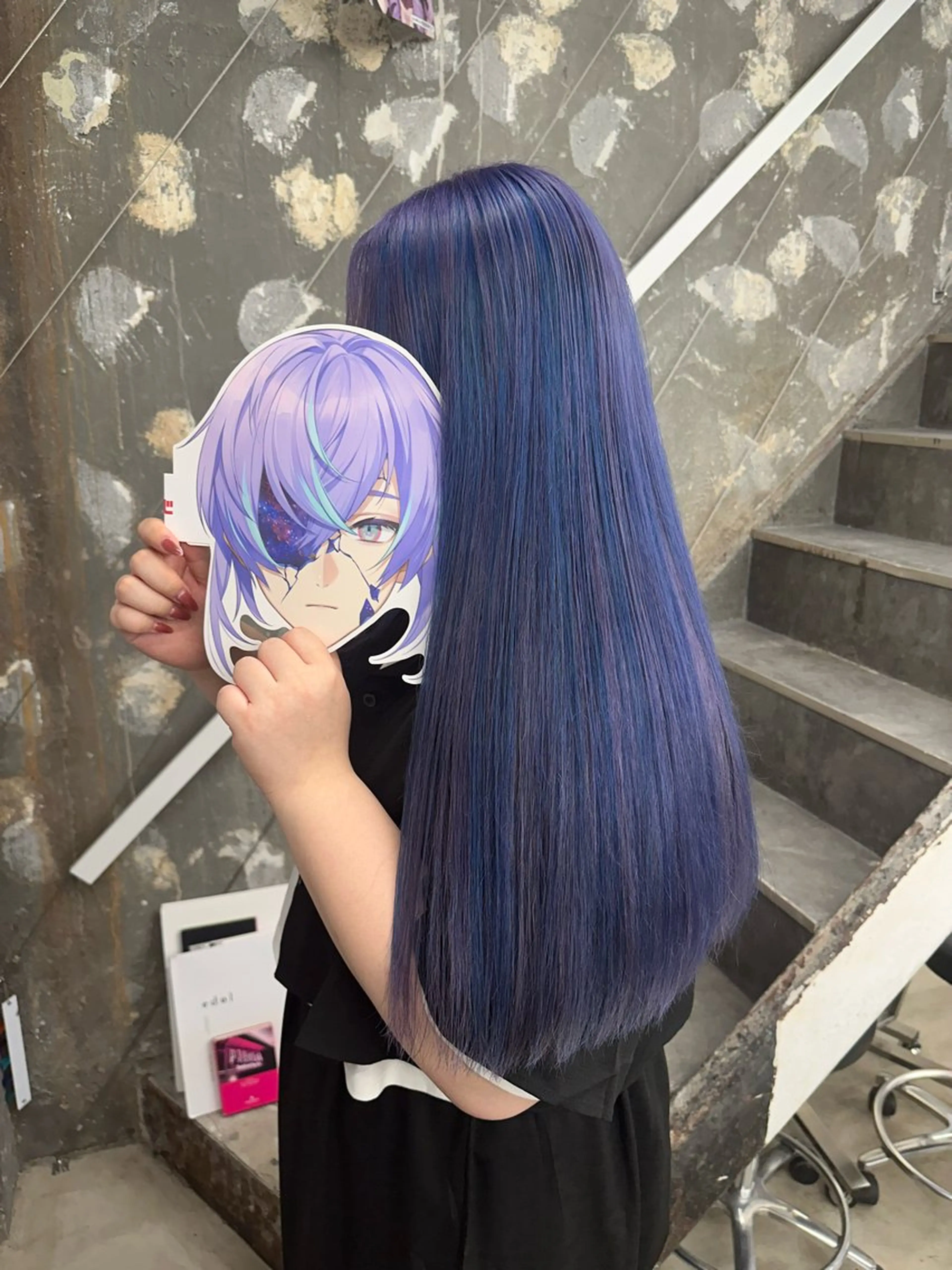 ロング カラー あらげ 🌈推しカラー🌈ᵕのヘアスタイル