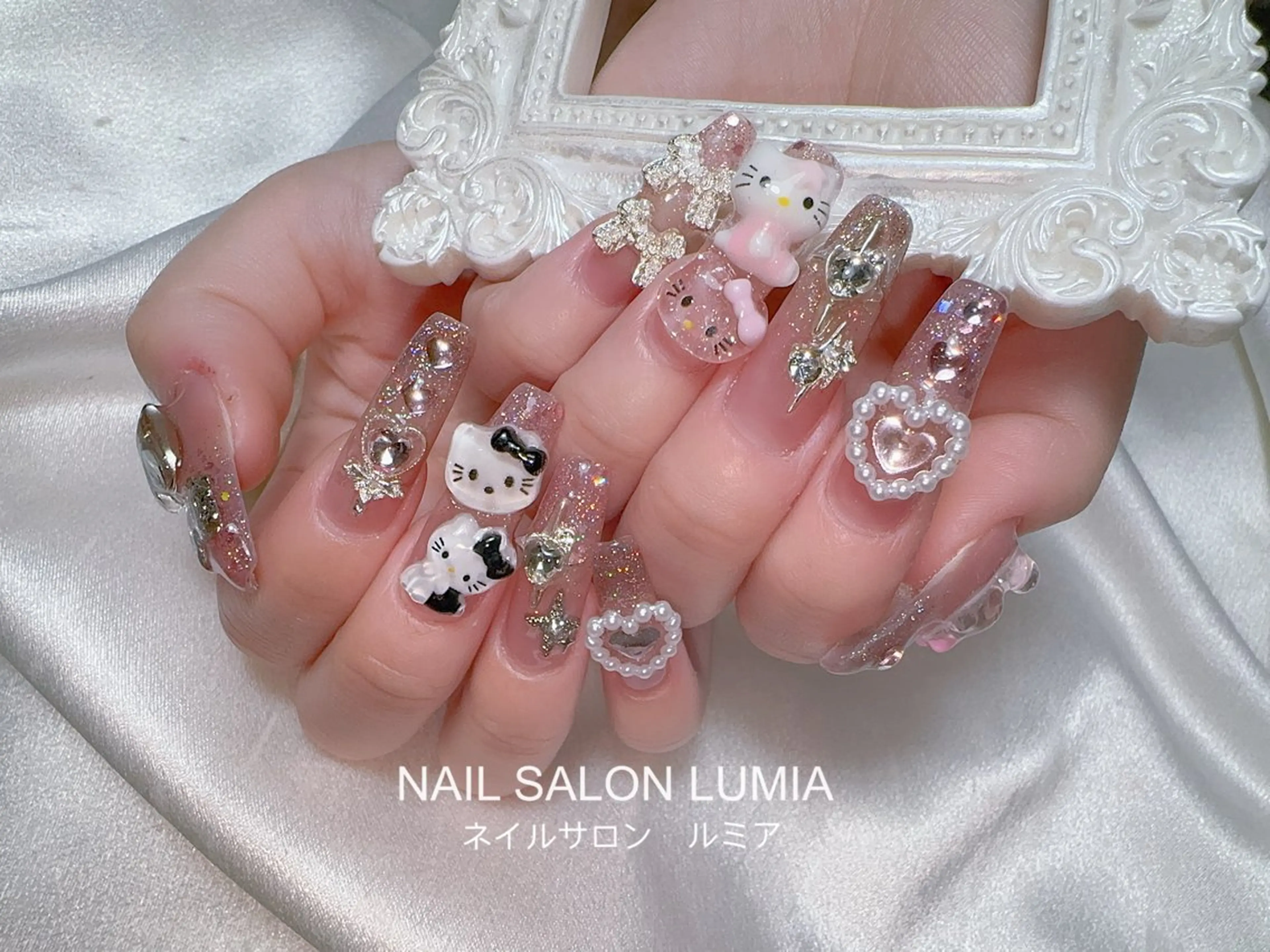 ネイル ハンドネイル ネイルサロン ルミア Lumia 店長のネイルデザイン