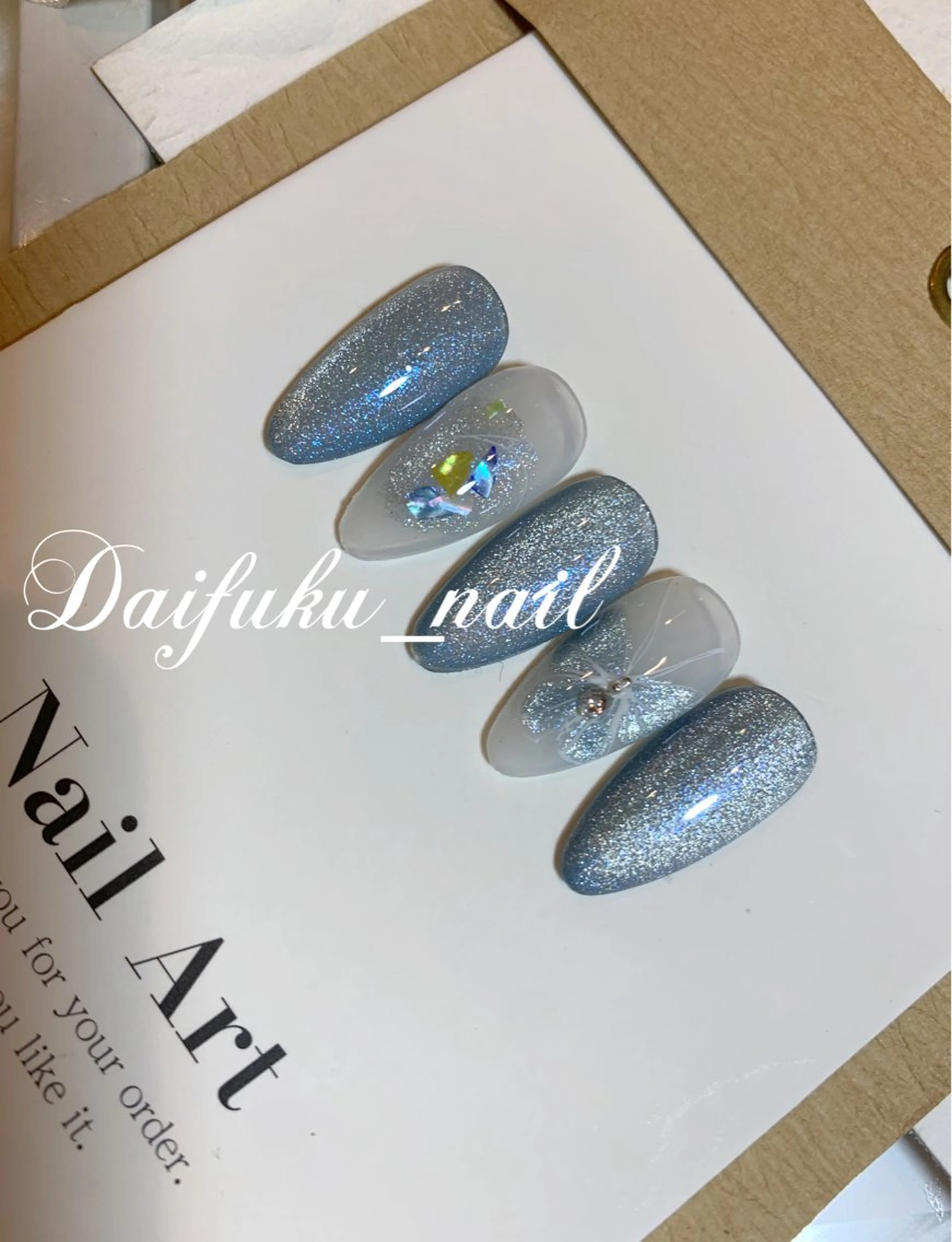 ロング Daifuku nailsのネイルデザイン