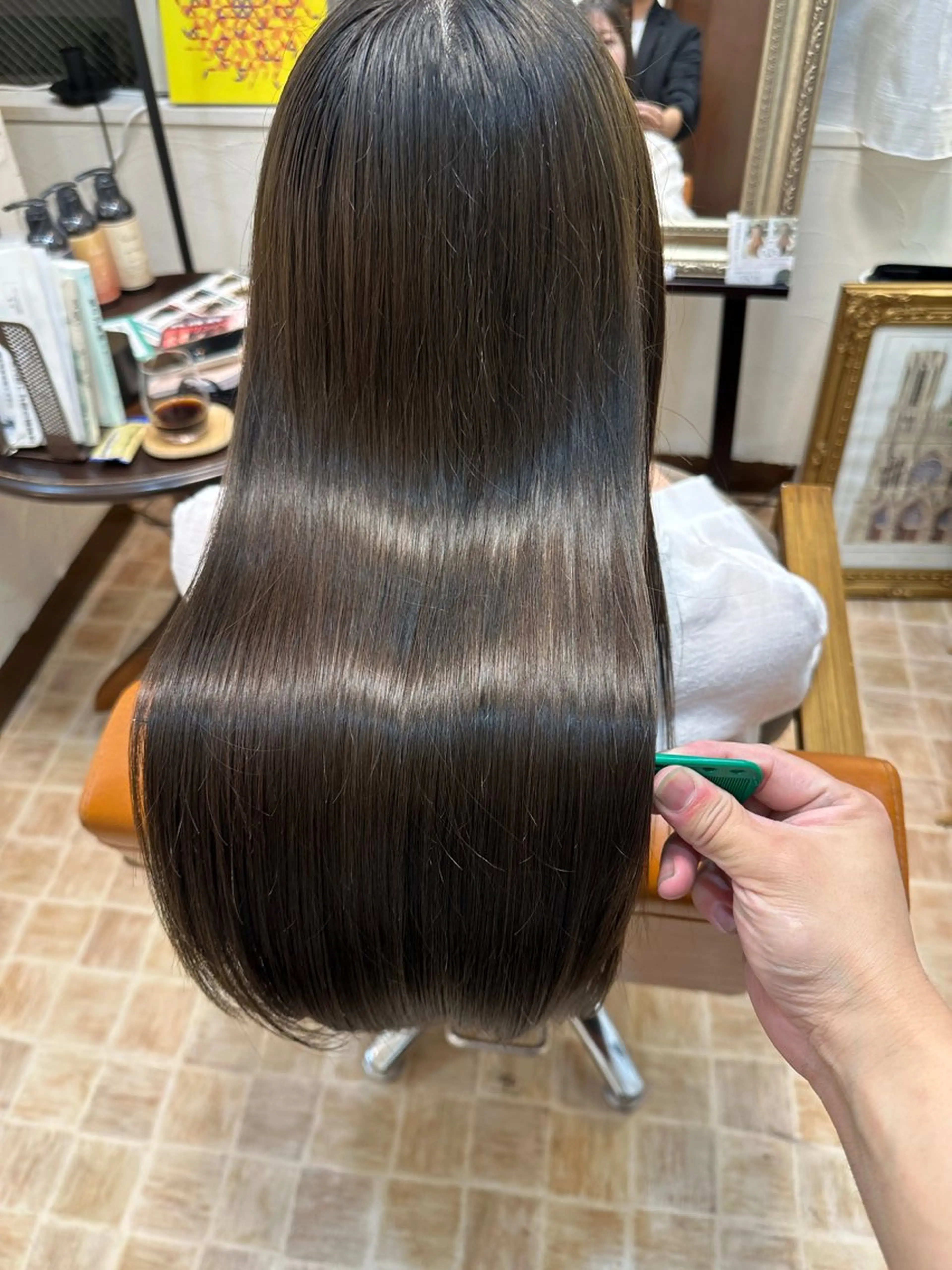 ロング 櫛引 健太のヘアスタイル