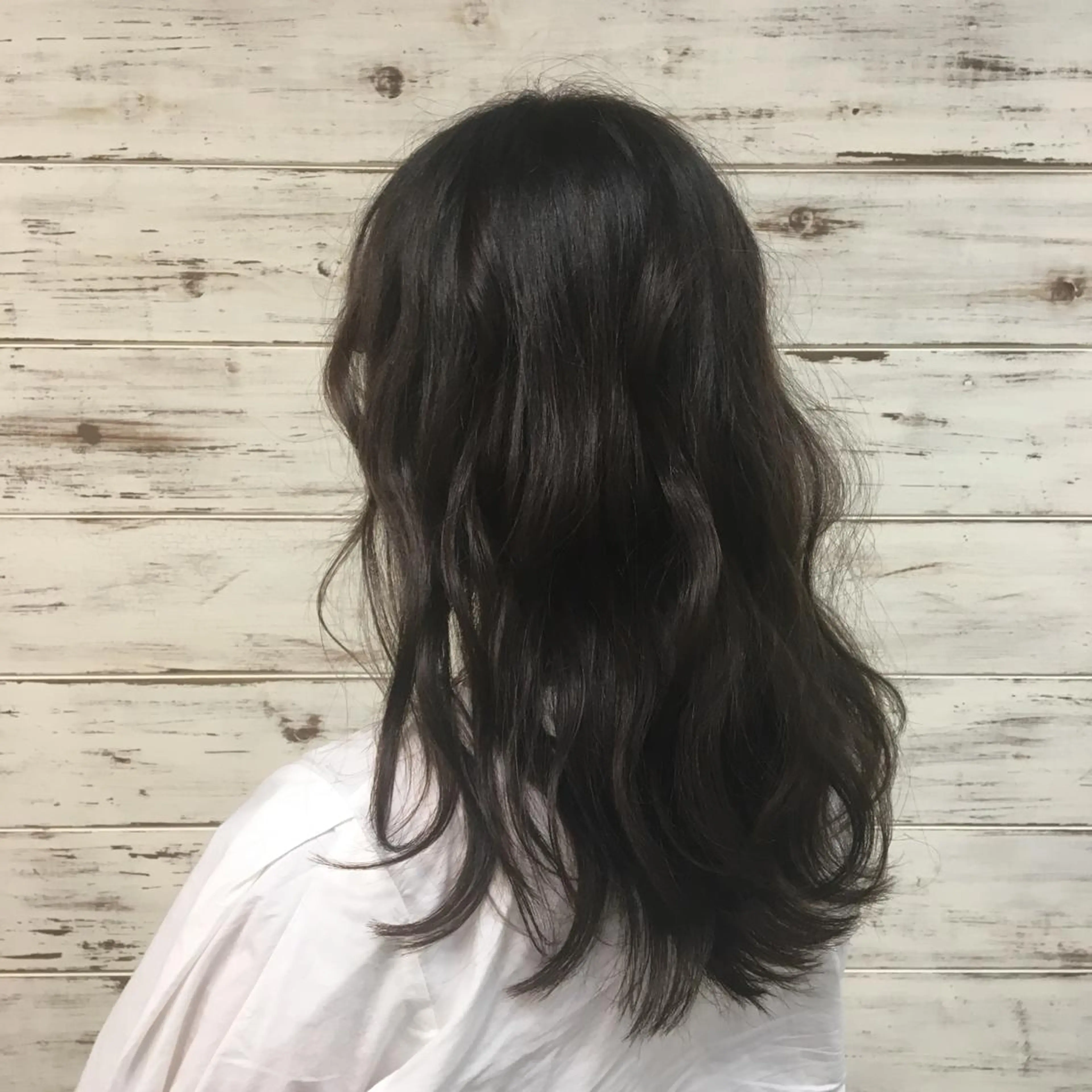 セミロング カラー ベージュカラー ｲﾁｶﾜ ﾐｵ/ minim hairのヘアスタイル