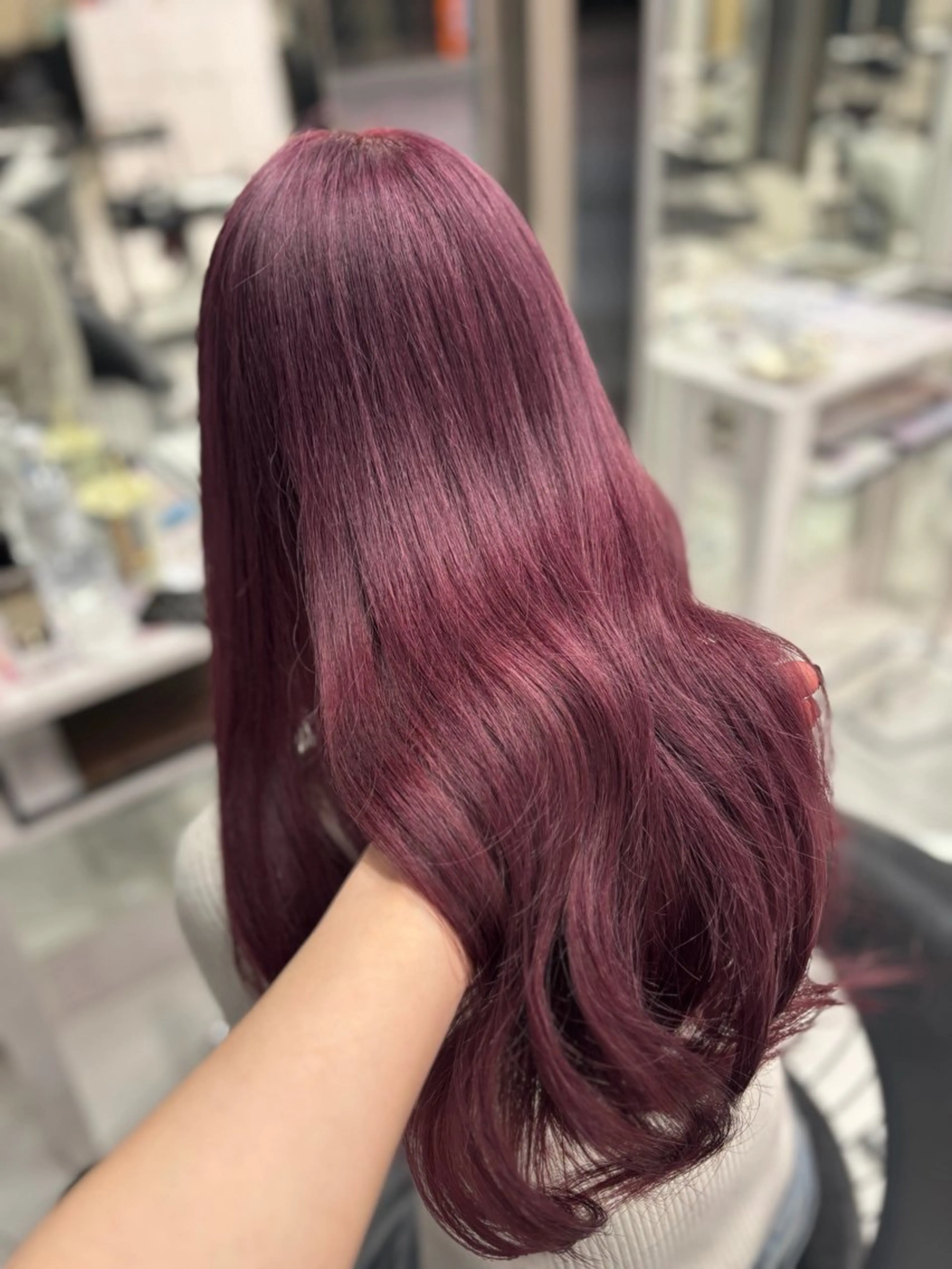 カラー 北村 優愛のヘアスタイル