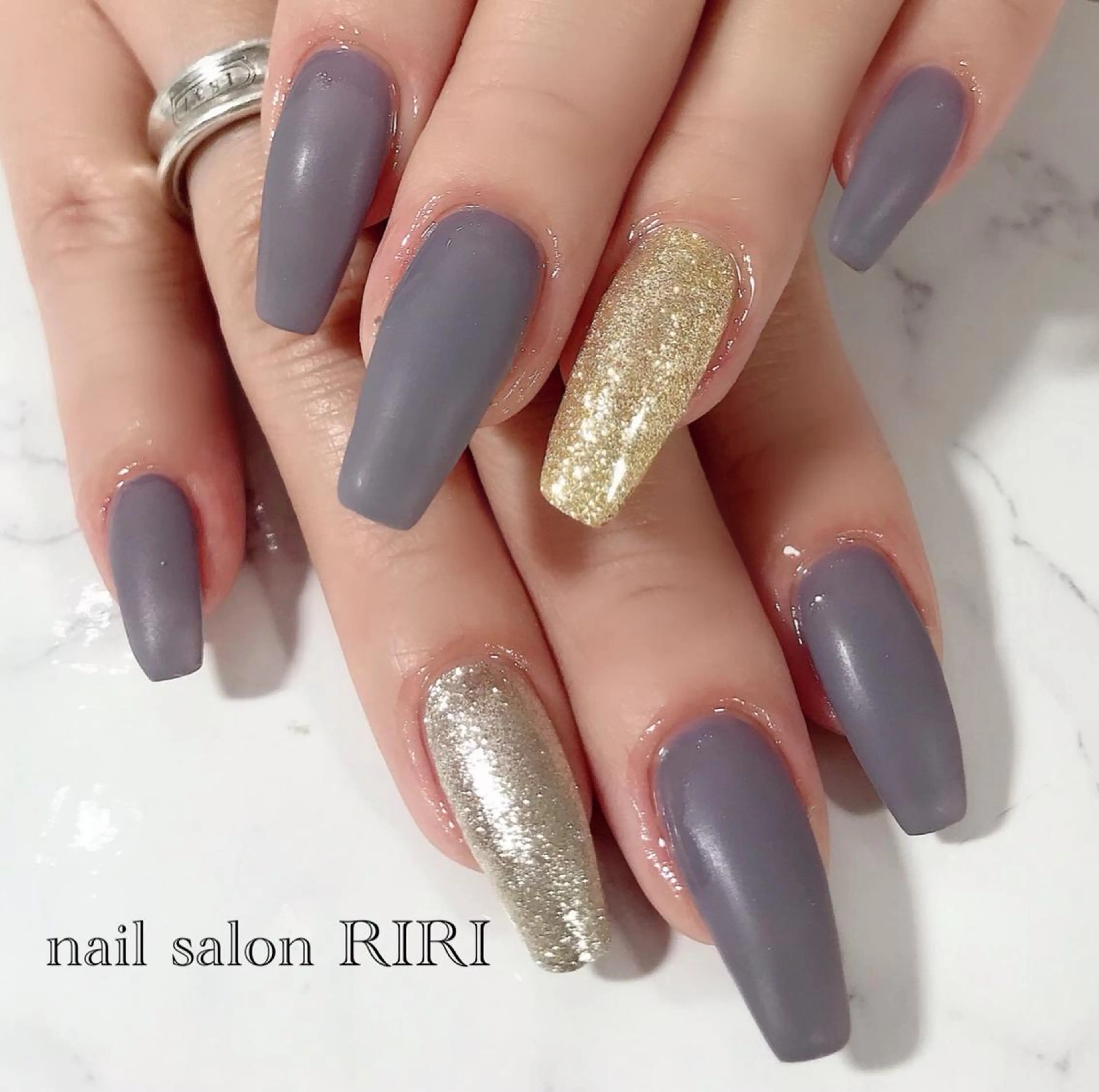 ネイル ラメ(グリッター) RIRI リリのネイルデザイン