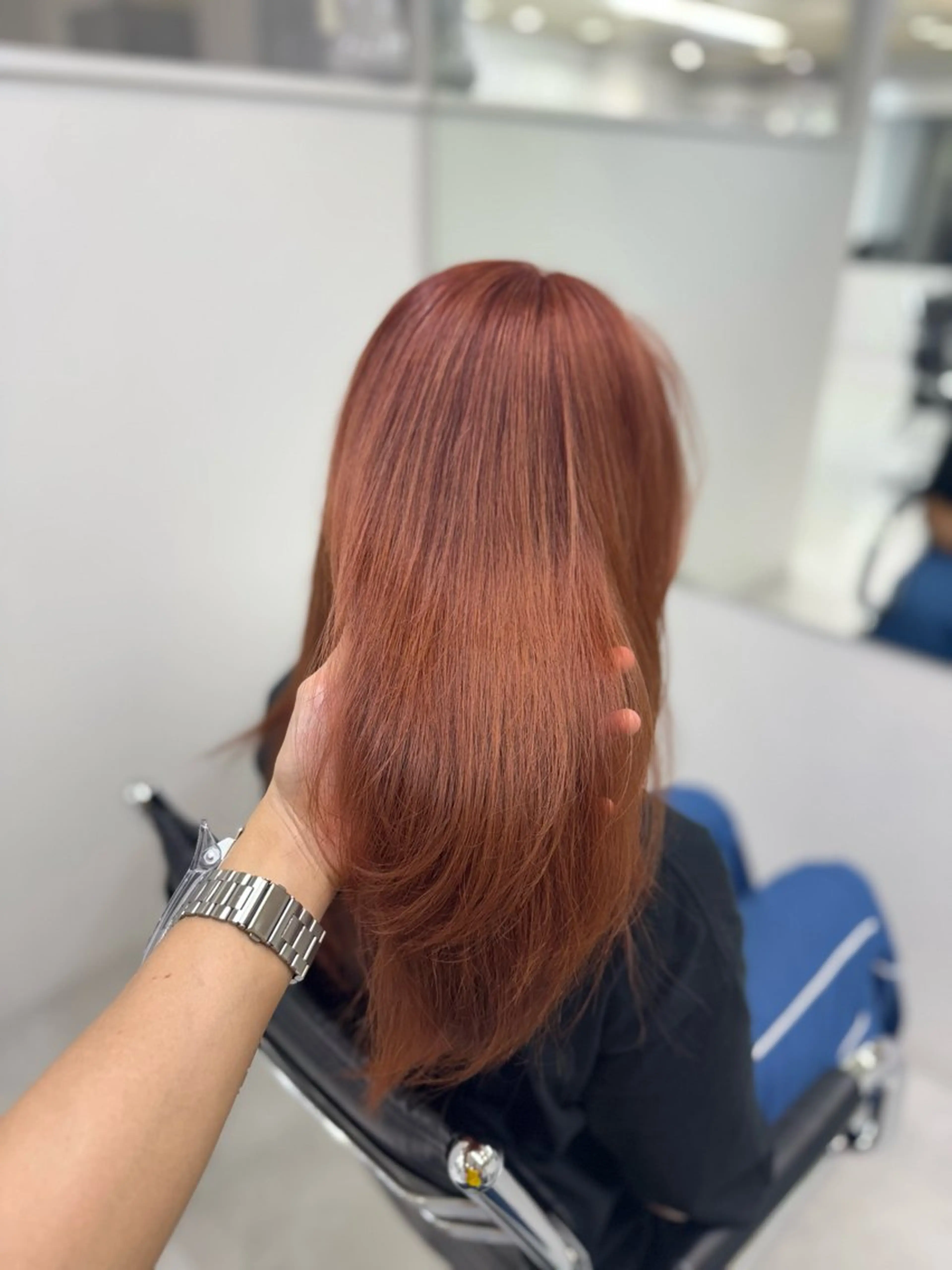 セミロング カラー 透明感カラー✨ /YUYAのヘアスタイル