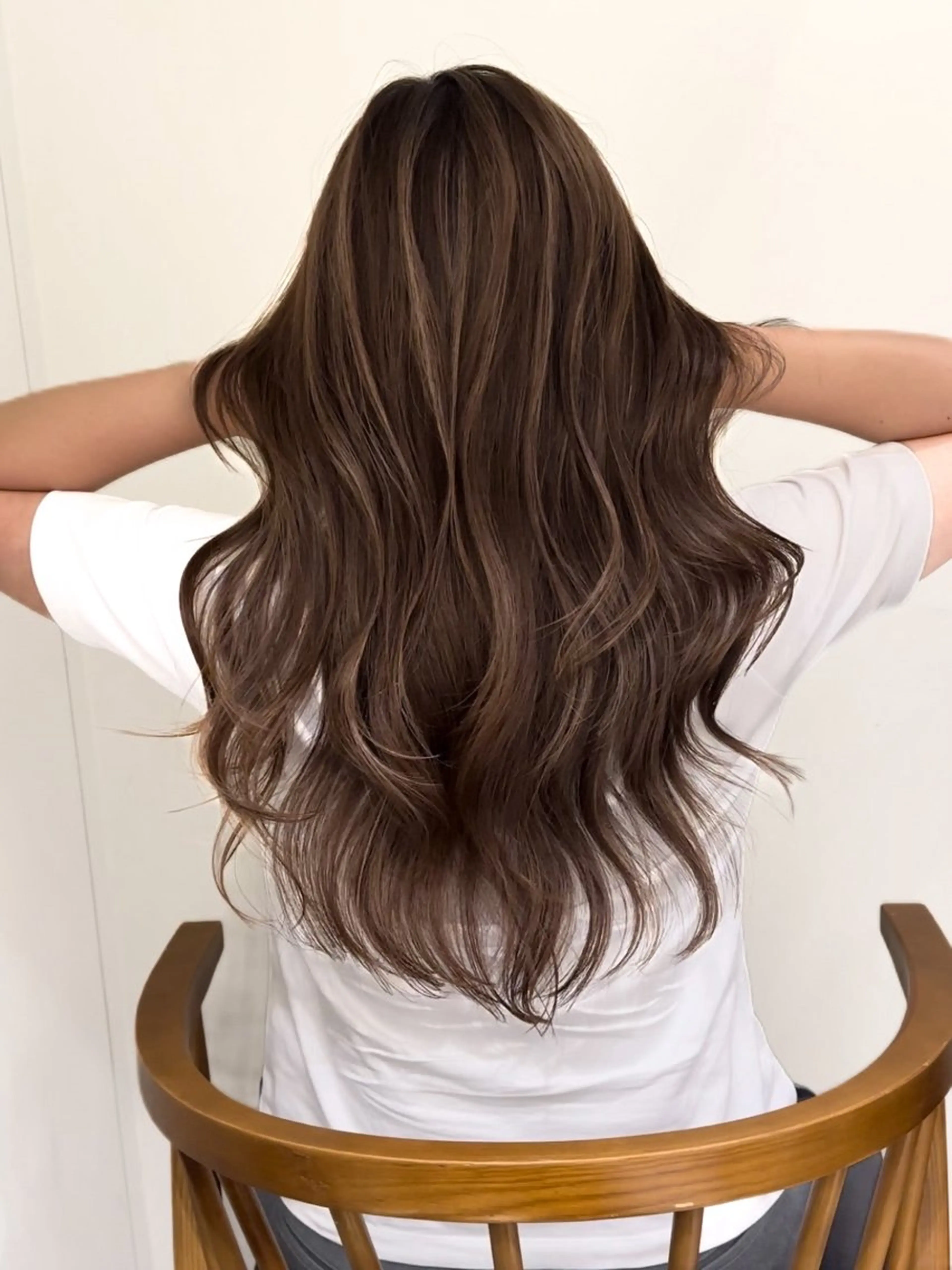 セミロング カラー ご予約 宜しくお願いします！のヘアスタイル