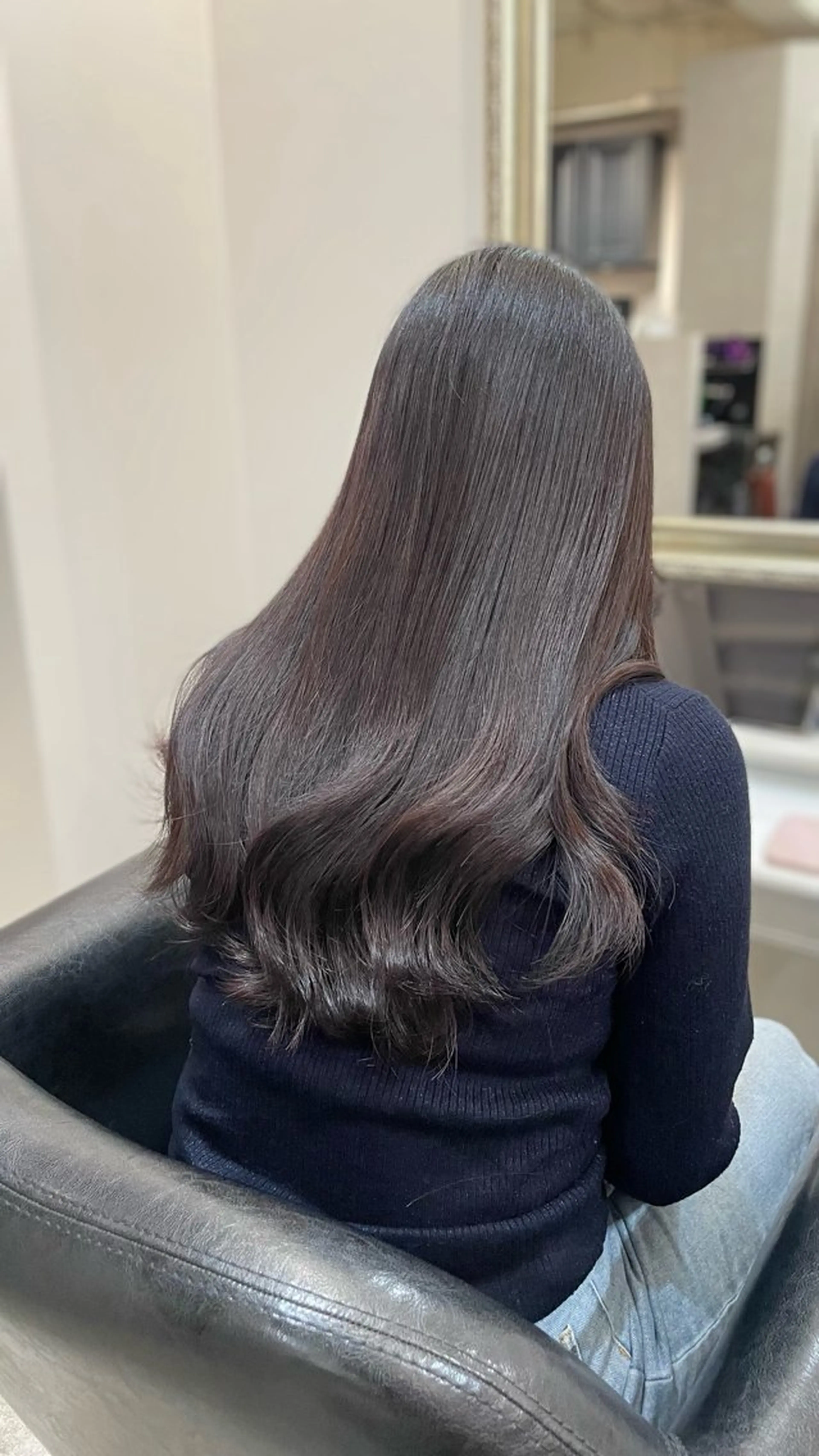 カラー バレイヤージュモデル 募集👒ヨンスクのヘアスタイル