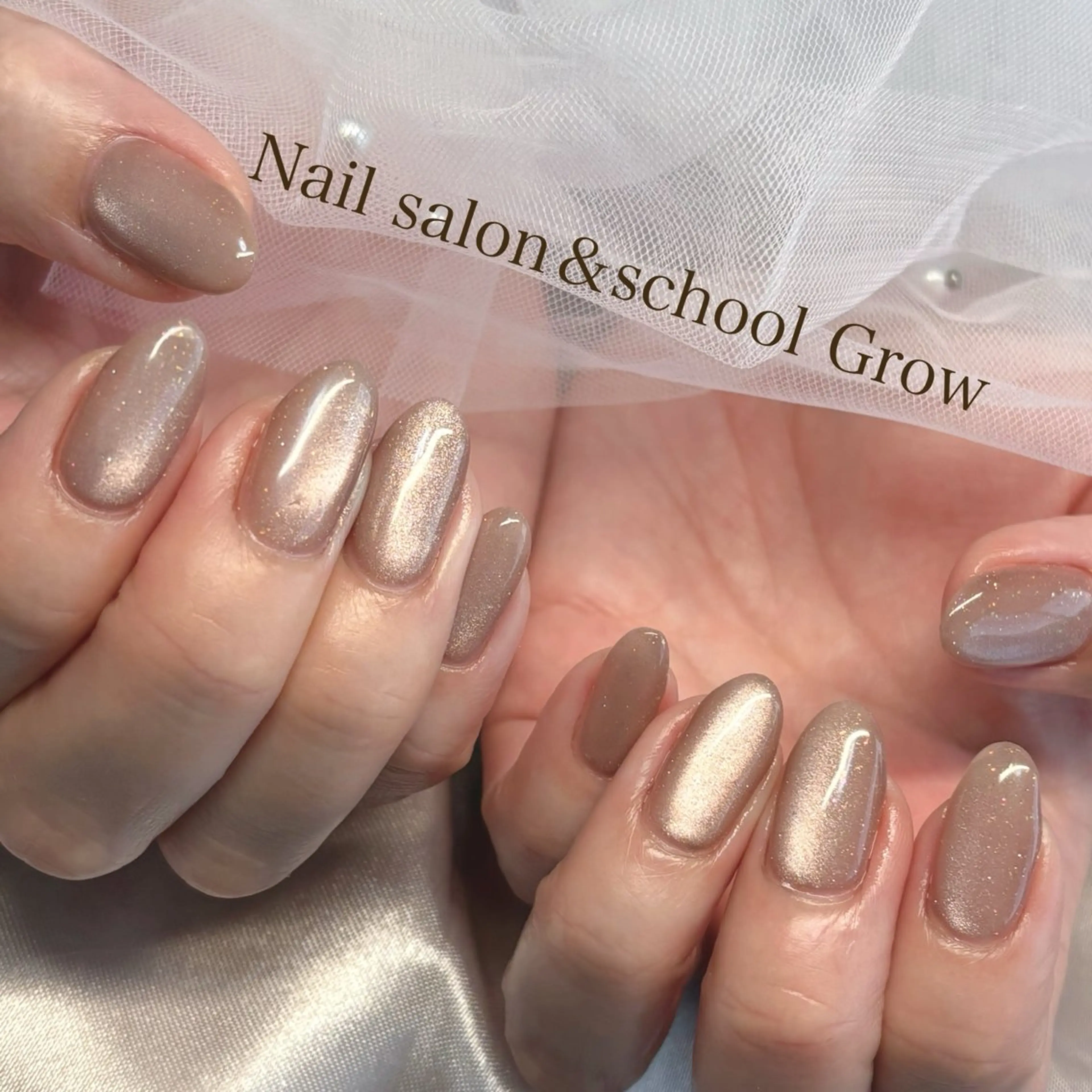 ネイル ジェルネイル マグネットネイル パラジェル ハンドネイル 認定講師⭐️歴20年 サロン&スクールのネイルデザイン