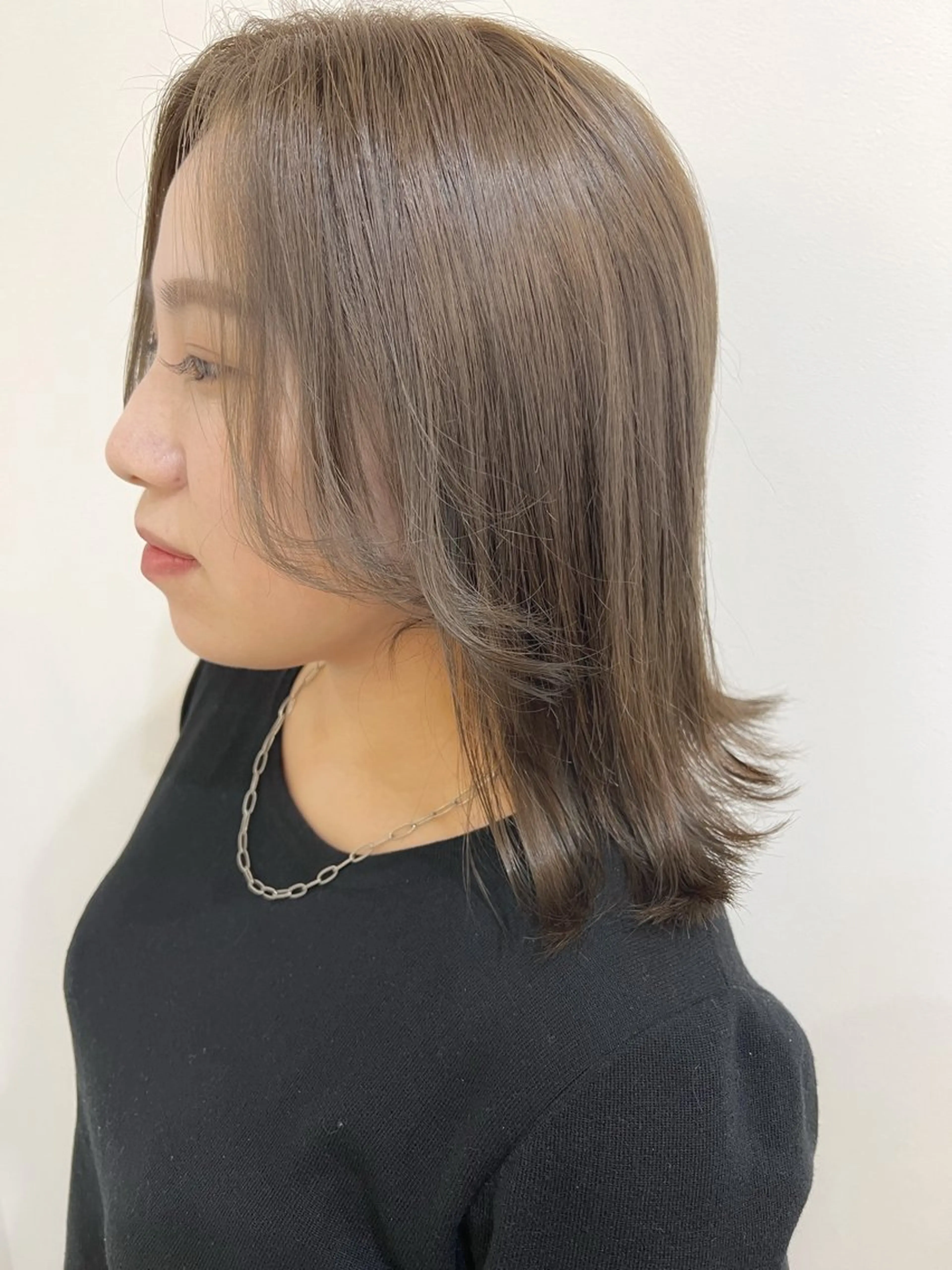 ミディアム soelle Hanaのヘアスタイル