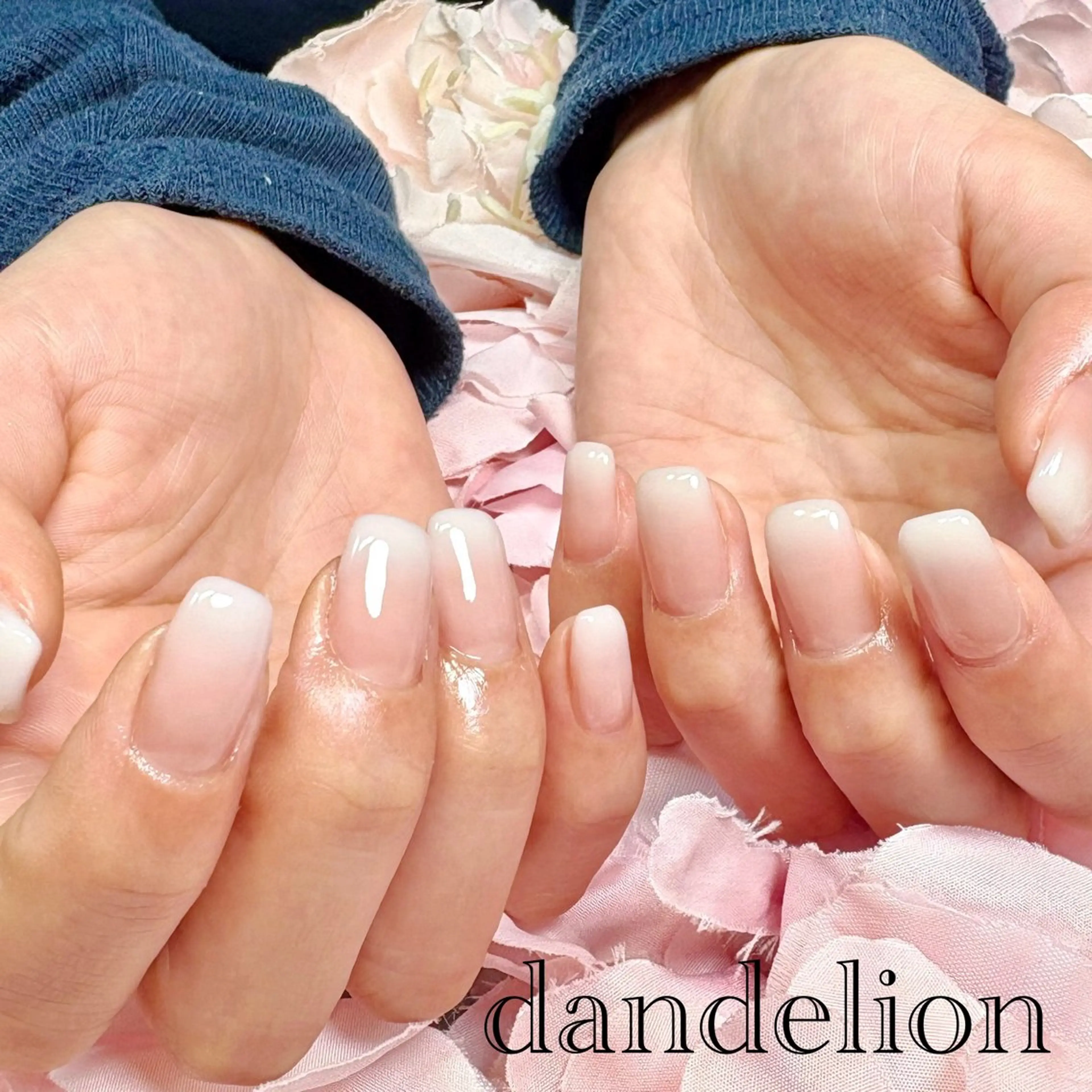 ネイル ハンドネイル ハンドケア dandelion ダンデライオンのネイルデザイン