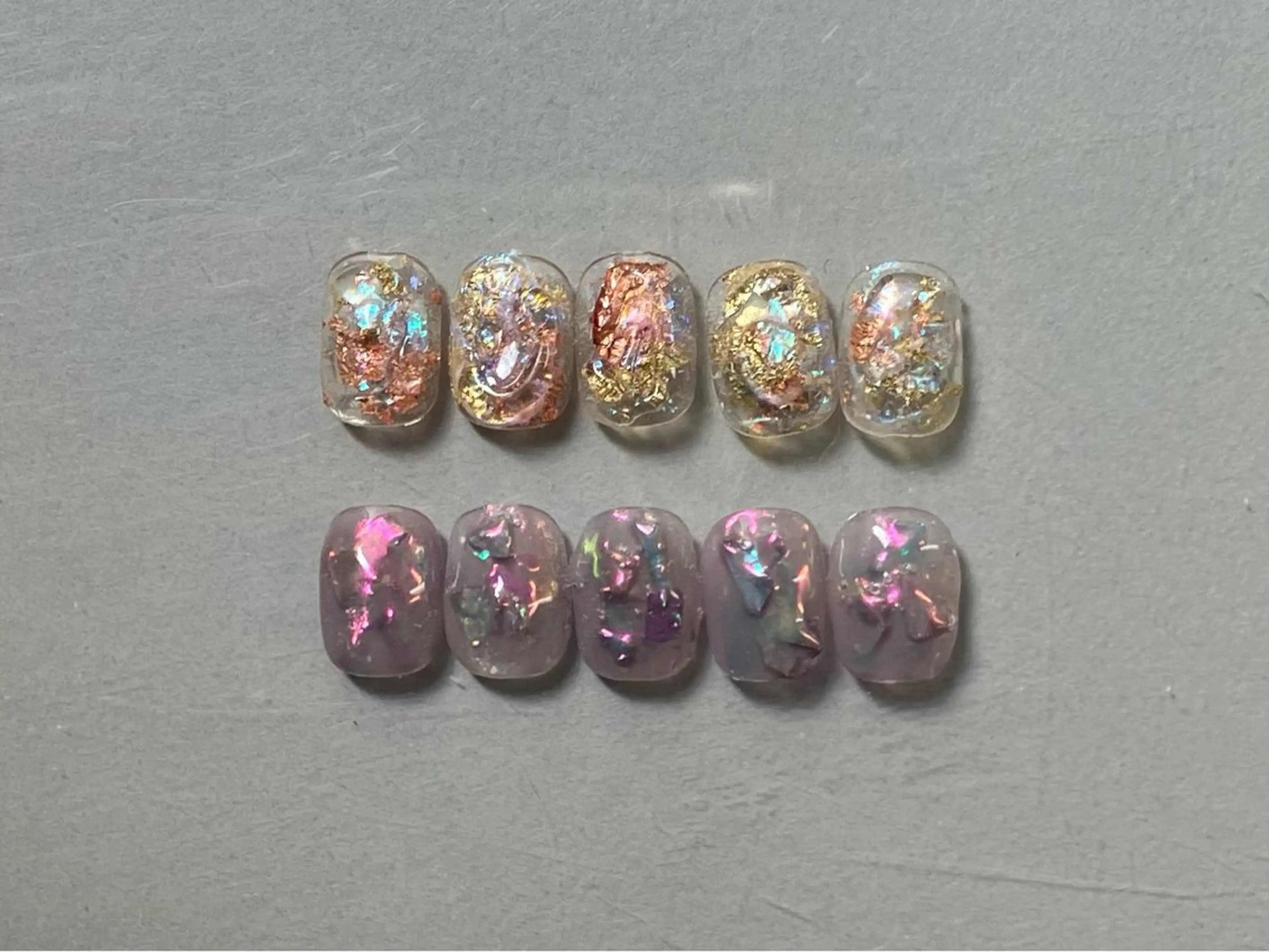 ショート ハンドネイル フットネイル @Unica_ honmachiのネイルデザイン