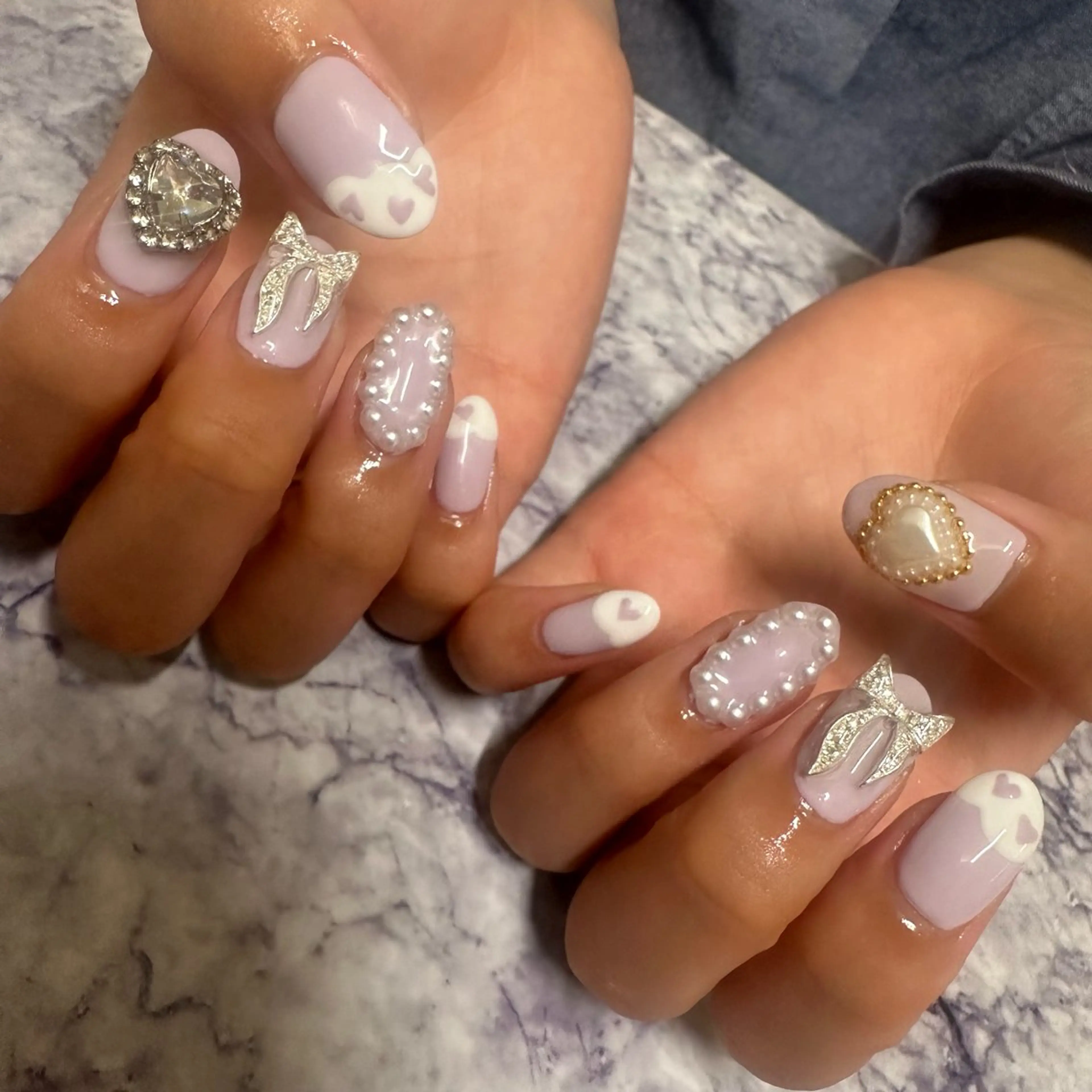 ネイル ハンドネイル Pretzels🥨 【プレッツェル】ミウのネイルデザイン