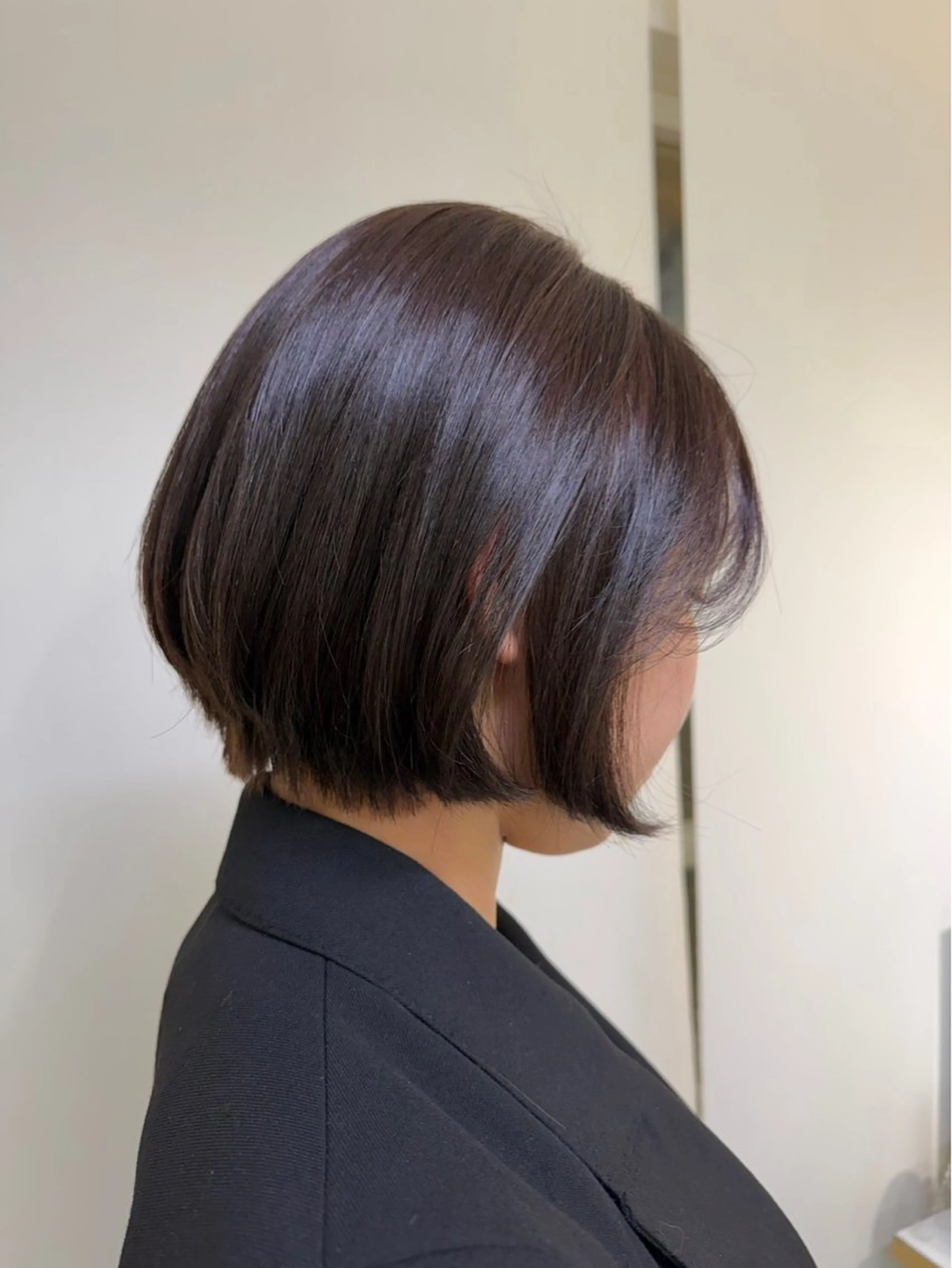 ショート ボブ 星野 菜月のヘアスタイル