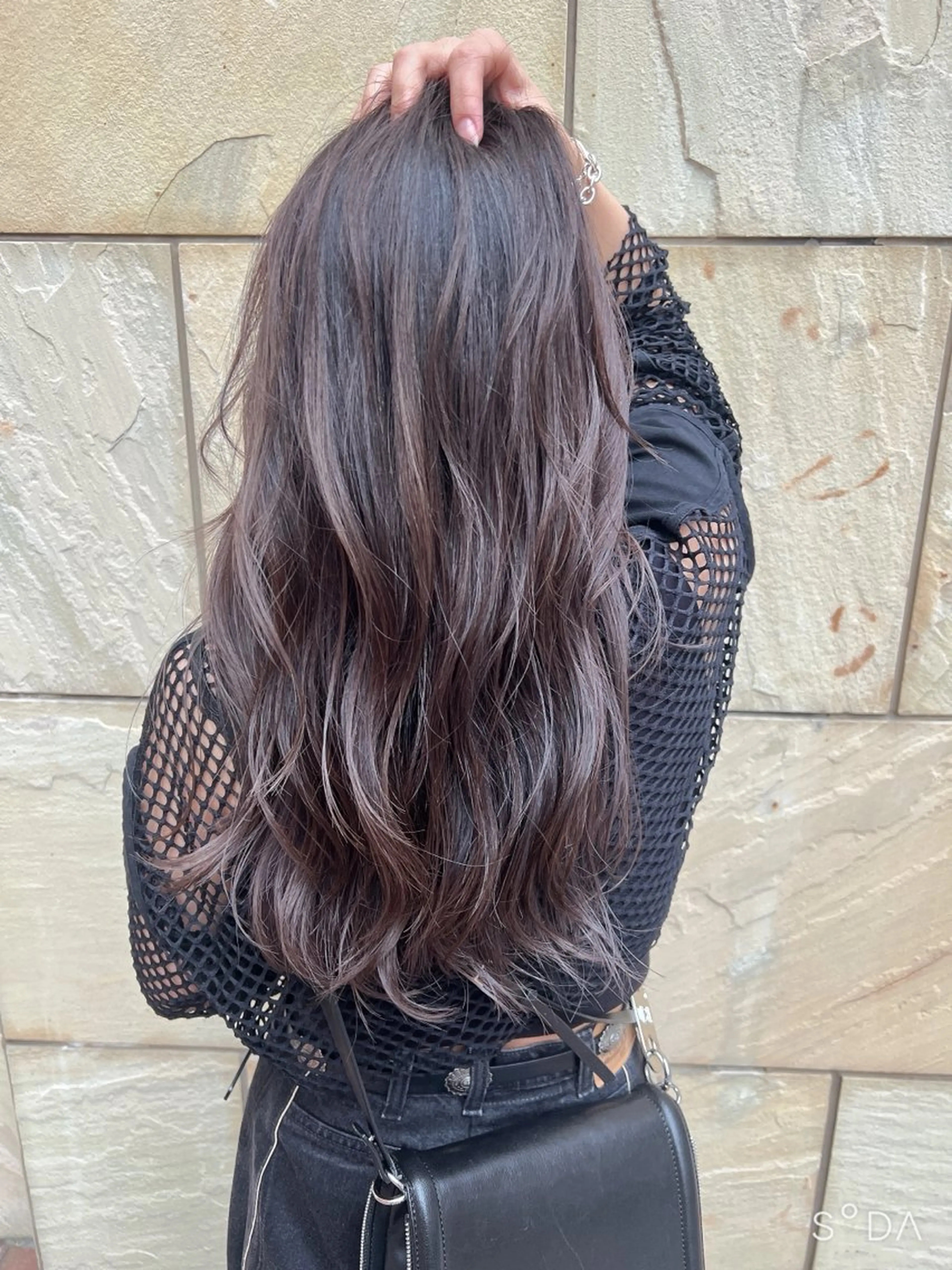 ロング カラー 透明感カラー ハイライトカラー ハイライト 韓国風ヘア 韓国風カット/カラー /NATSUKIのヘアスタイル