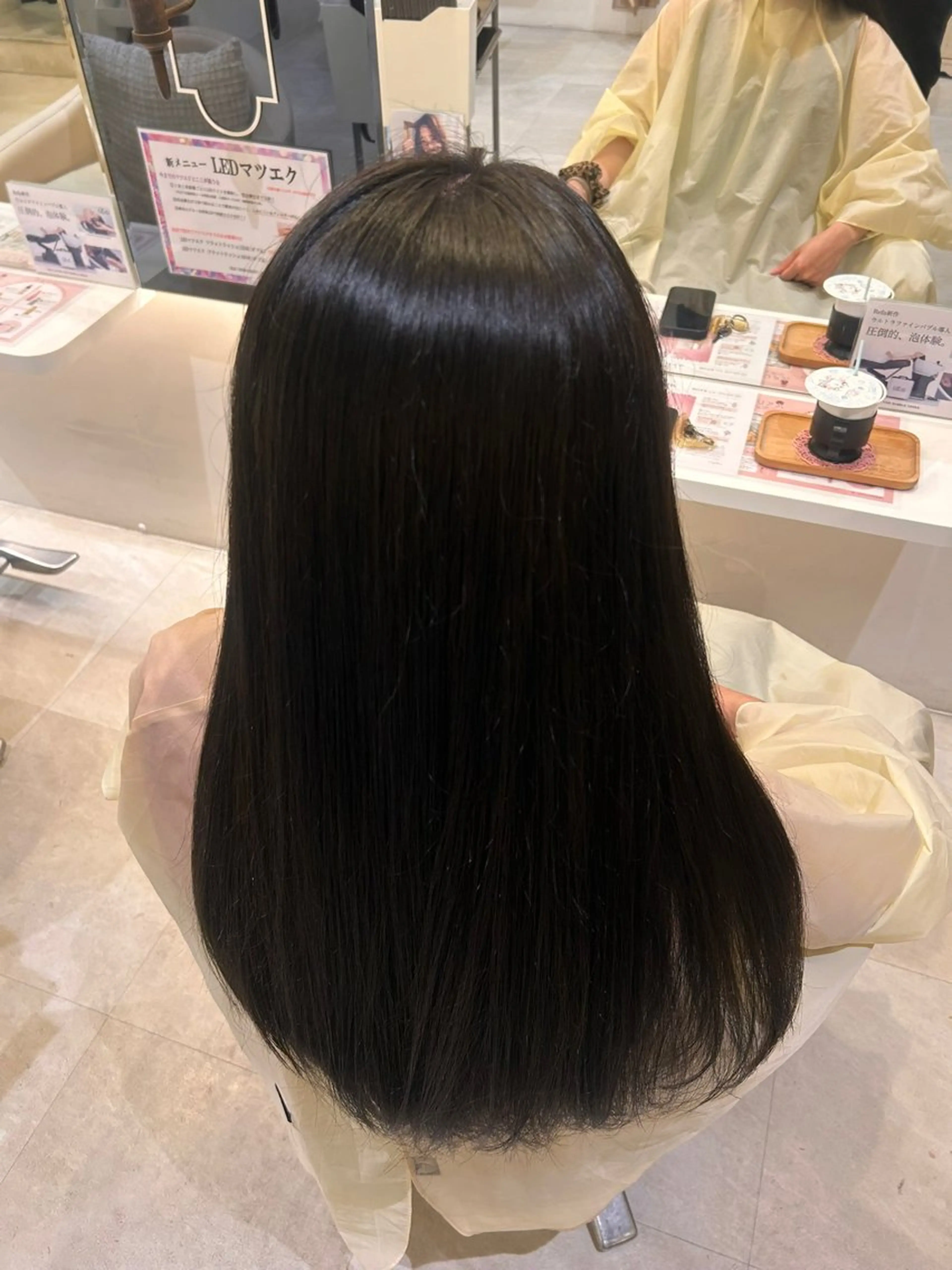 ✨️モデル様募集価格 71%off✨️カット➕ワンカラーで作る透明感カラー🐹の写真