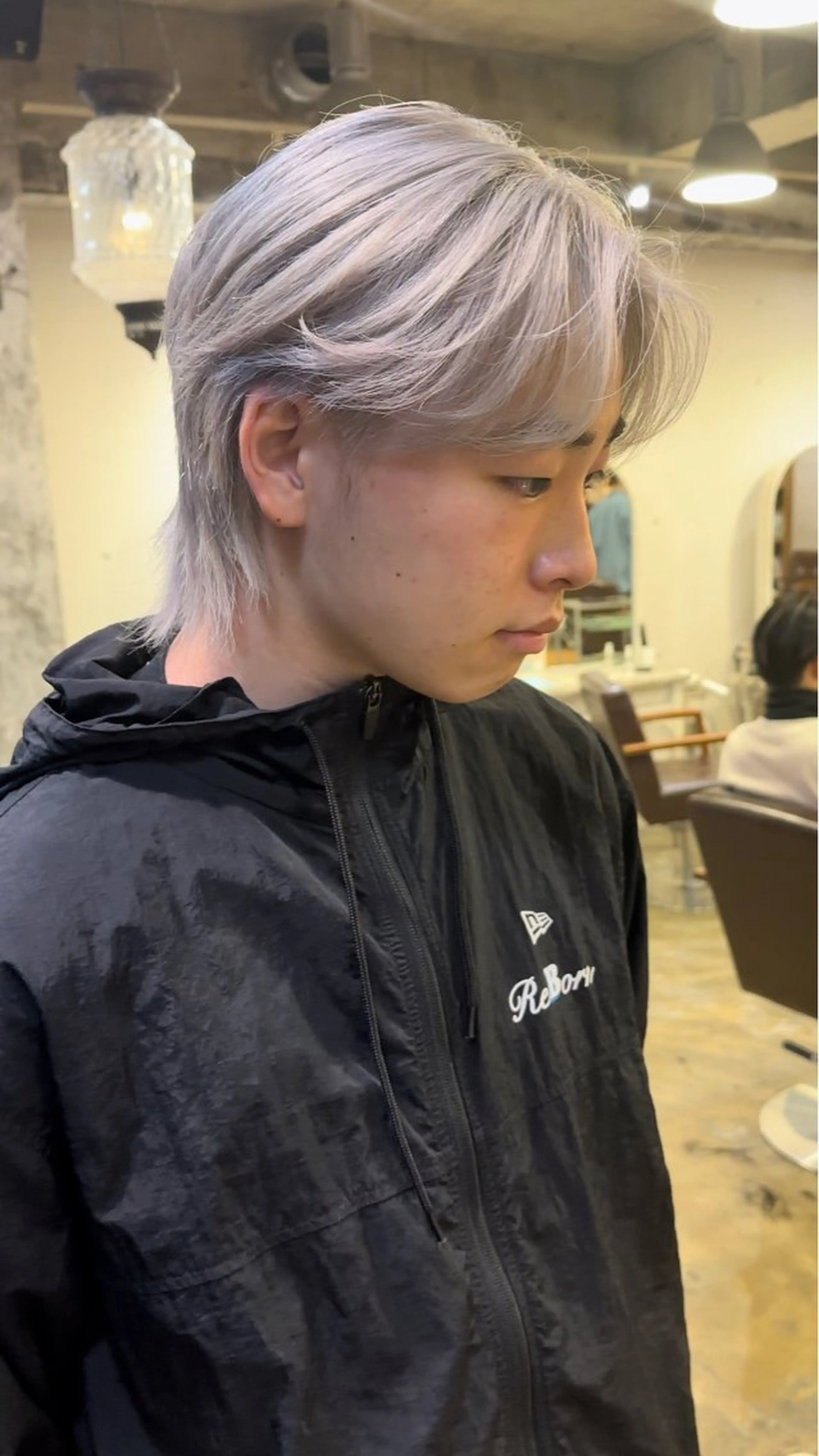 👦🏻メンズカラー👦🏻＋ダメージ補修トリートメントサービス✨️＋ヘアスタイリング🔥#韓国メンズ#韓国ヘアの写真