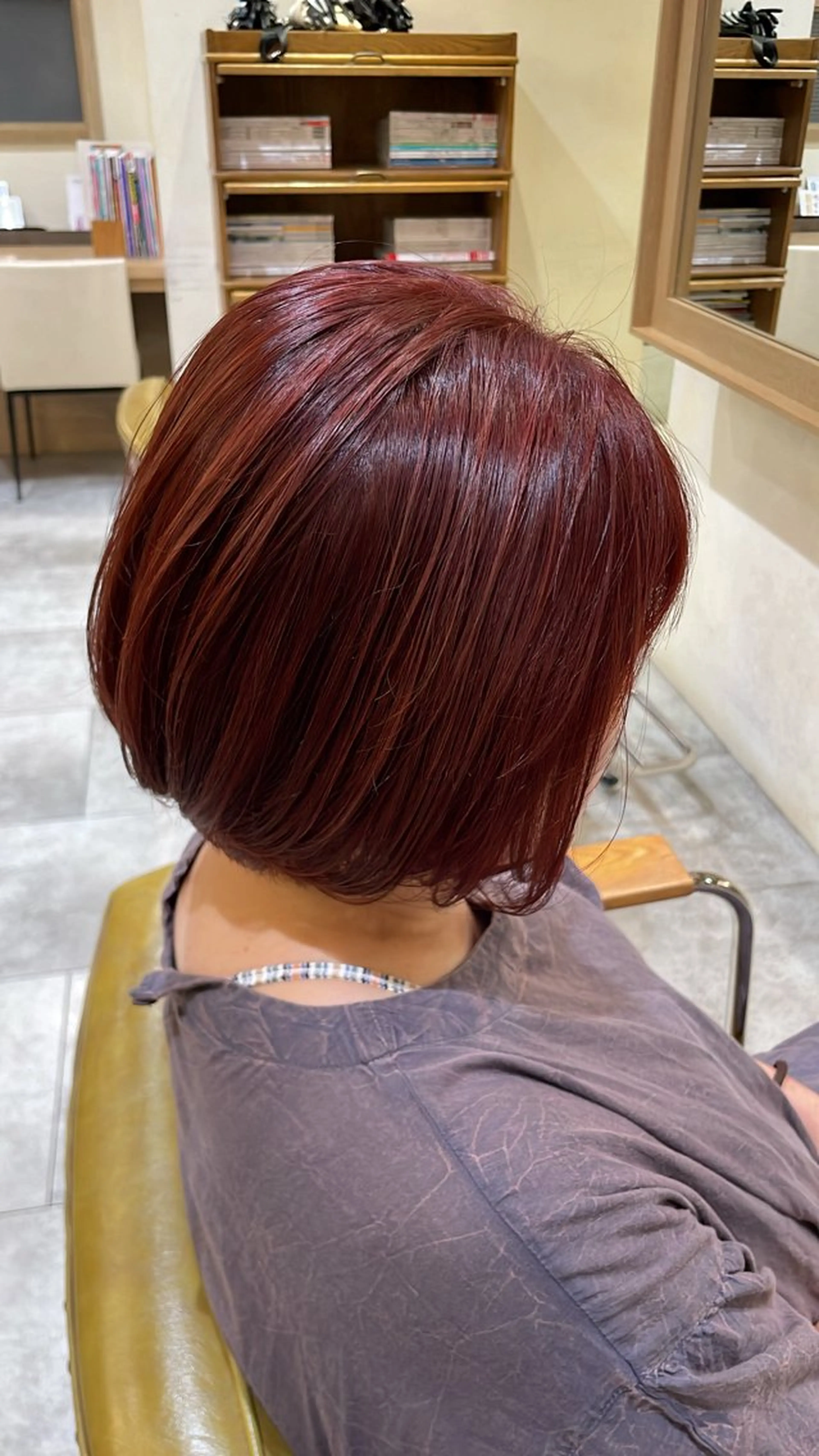 ミディアム Cloe 中目黒【クロエナカメグロ】所属・ハイトーン/暖色 カラー/maoのヘアスタイル