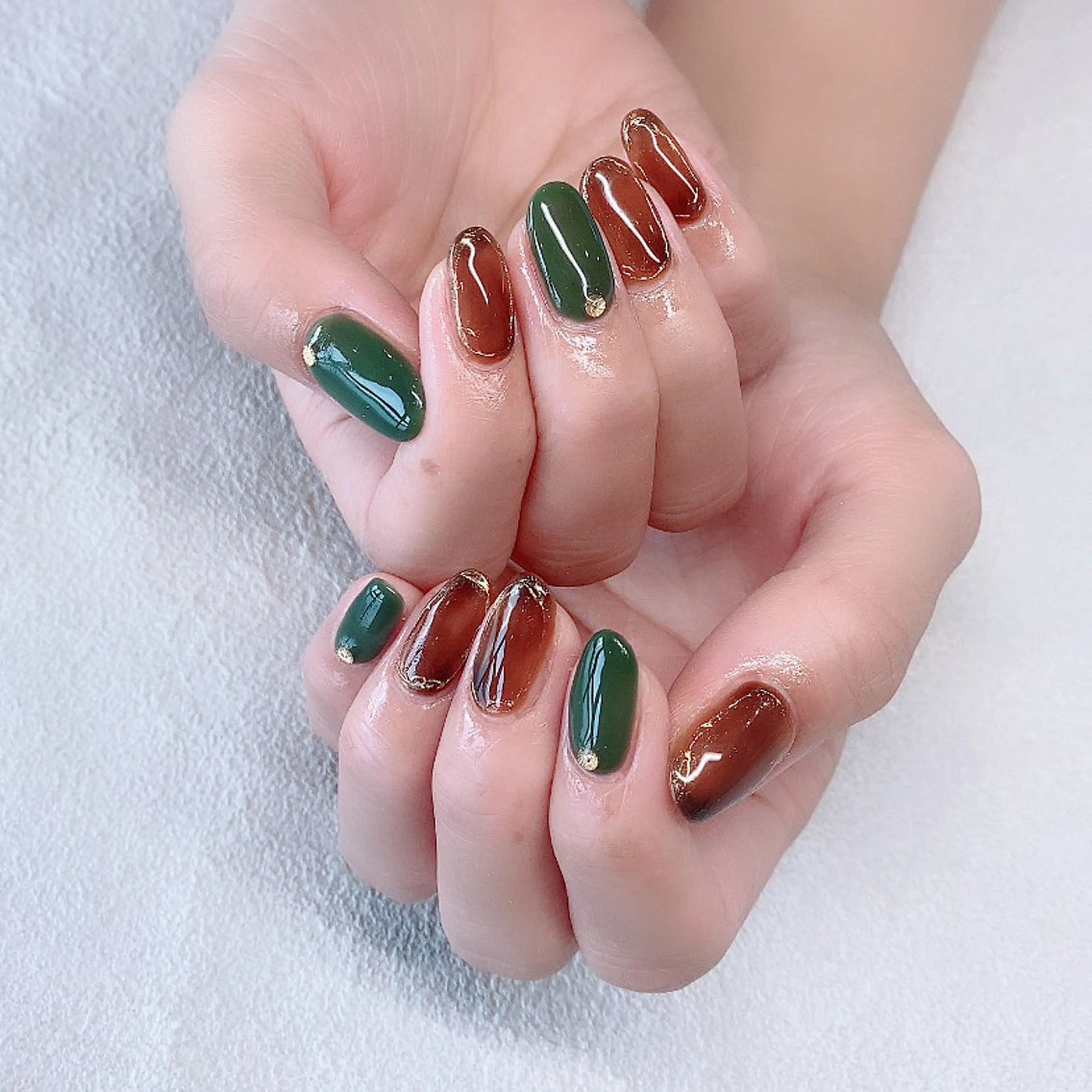 ネイル ハンドネイル 西大分S.Nail 𓏲⋆🪸.⋆⸜🫧のネイルデザイン