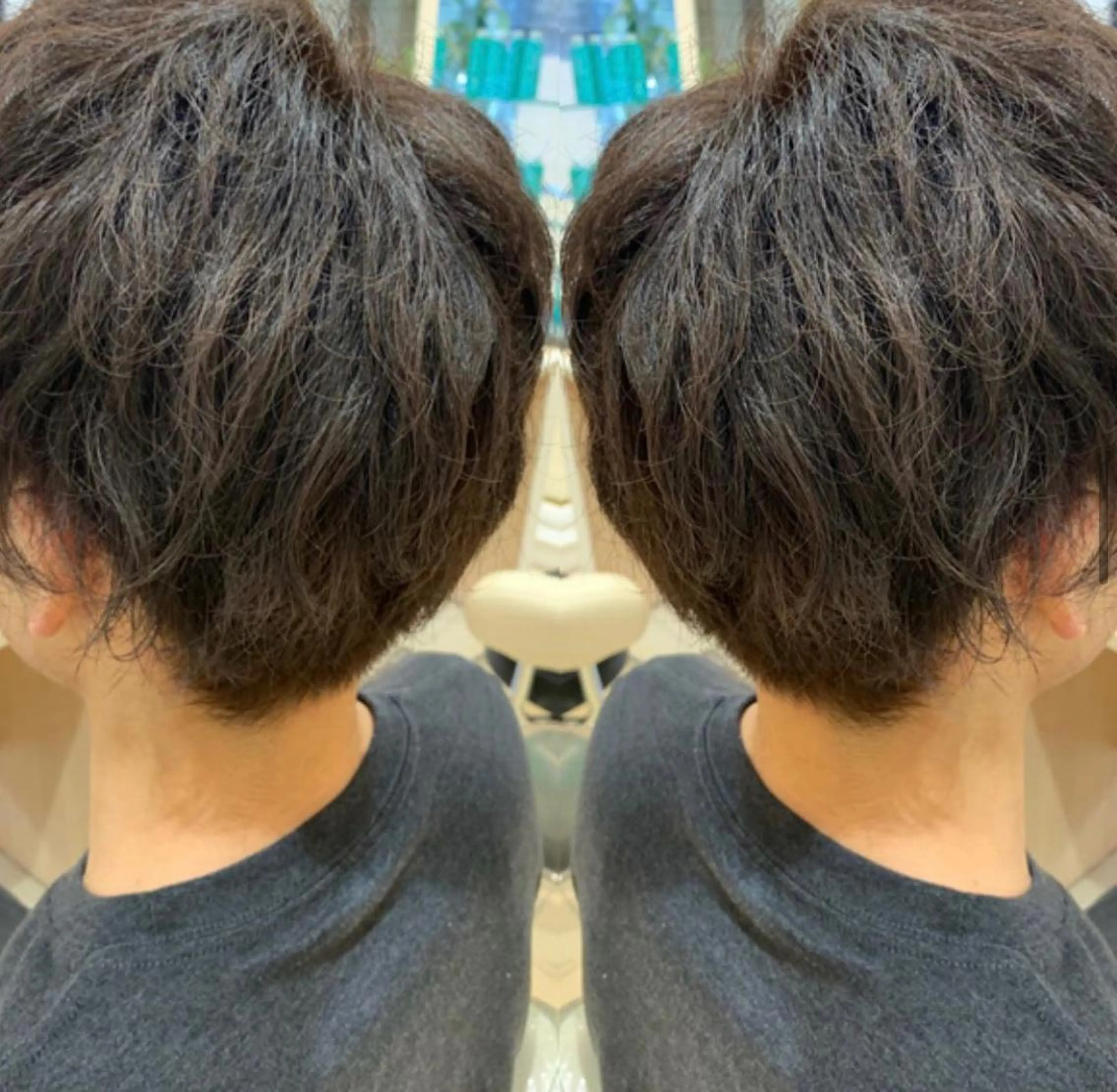 メンズ 🩵波巻き/ツイスパ HARU💎のヘアスタイル