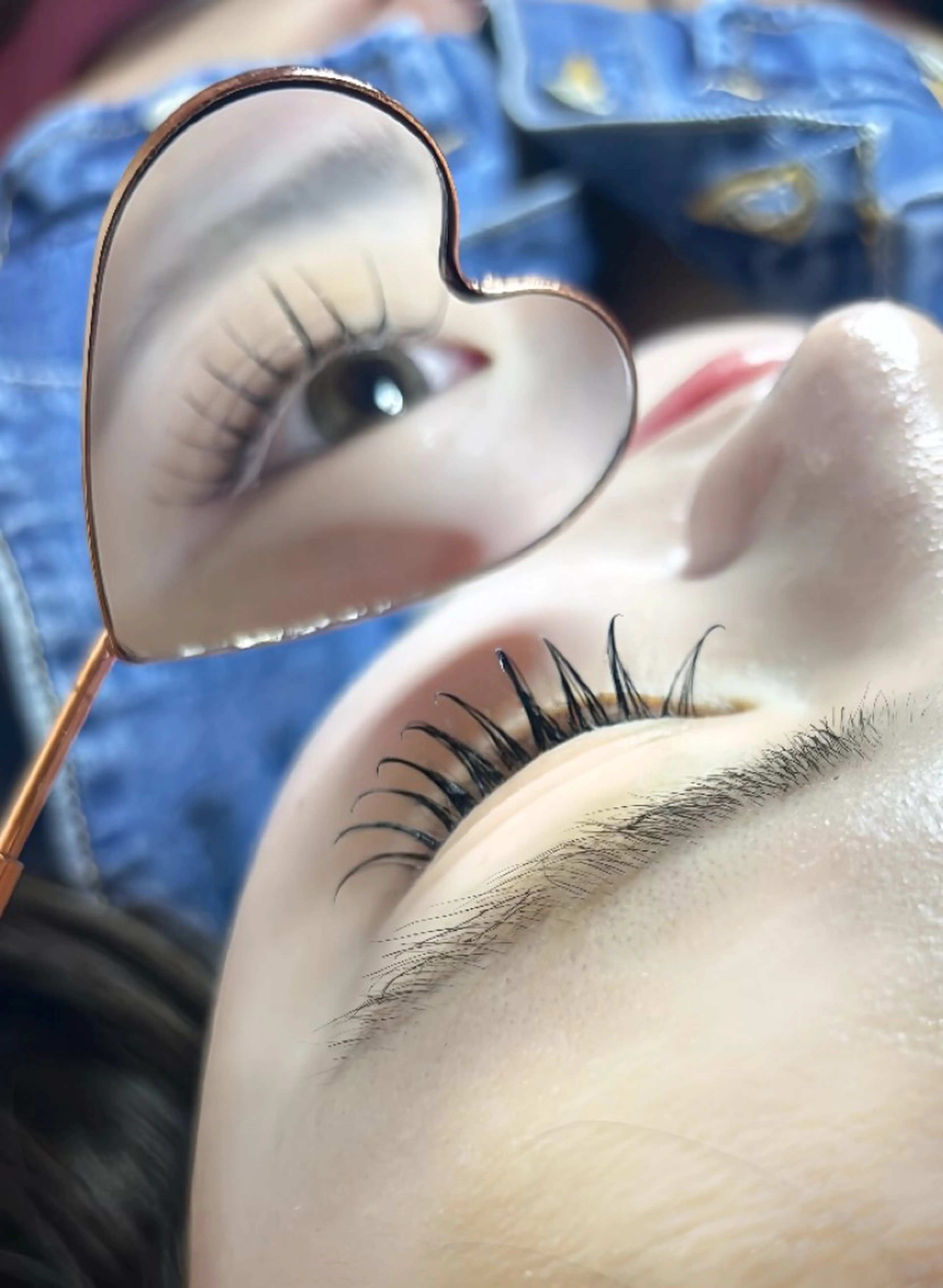 【🤍120本まで付け放題🤍】マツエク(オフ込)＋束感コーティング🎀💕¥3,850の写真