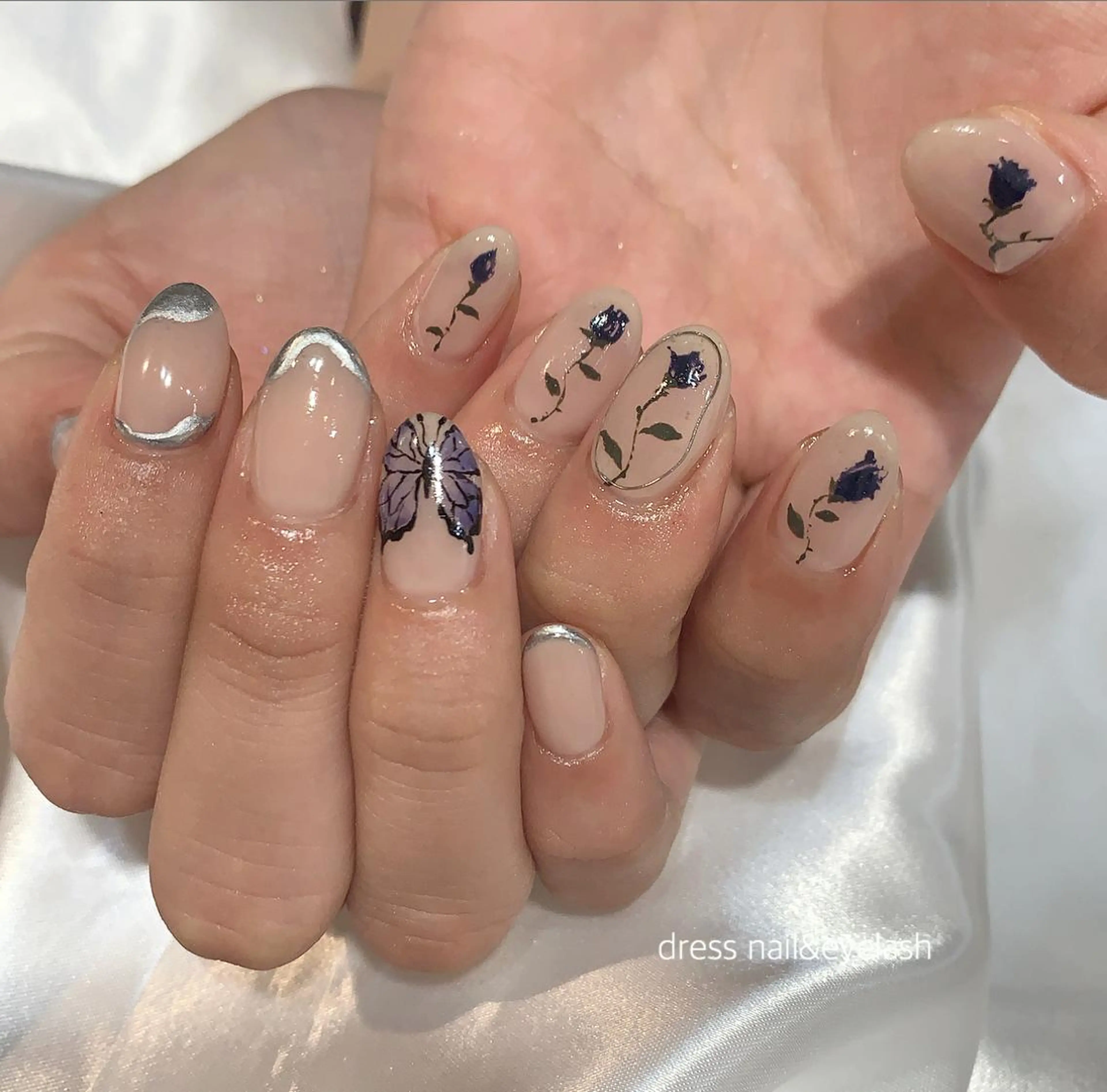 ネイル ハンドネイル にしぐち はるかのネイルデザイン