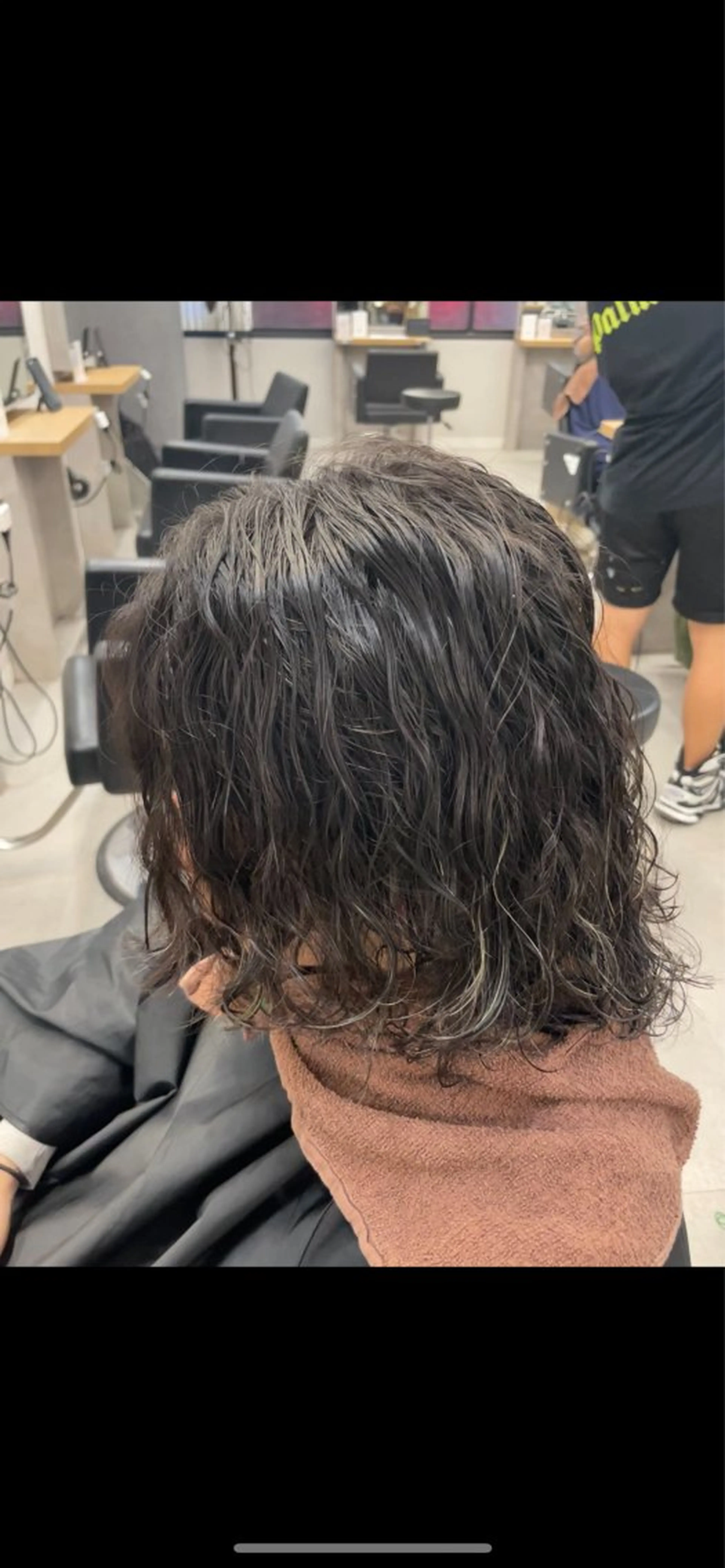 セミロング パーマ メンズ メンズパーマ 波巻きパーマ セミロングパーマ ✂渋谷メンズ特化 まさとのヘアスタイル