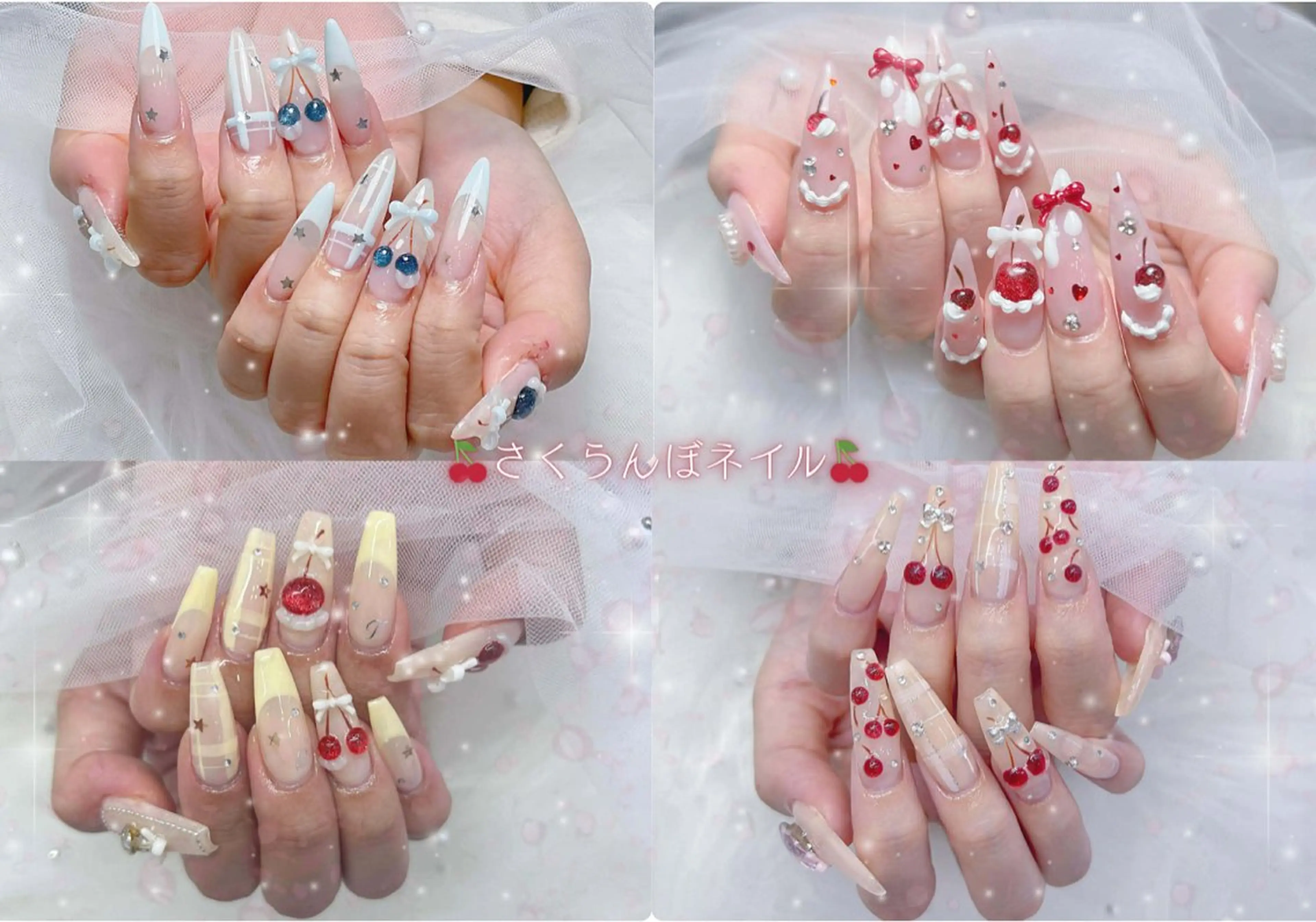 ネイル アートネイル オーロラネイル チークネイル 長さ出し フットネイル Miya _nailのネイルデザイン