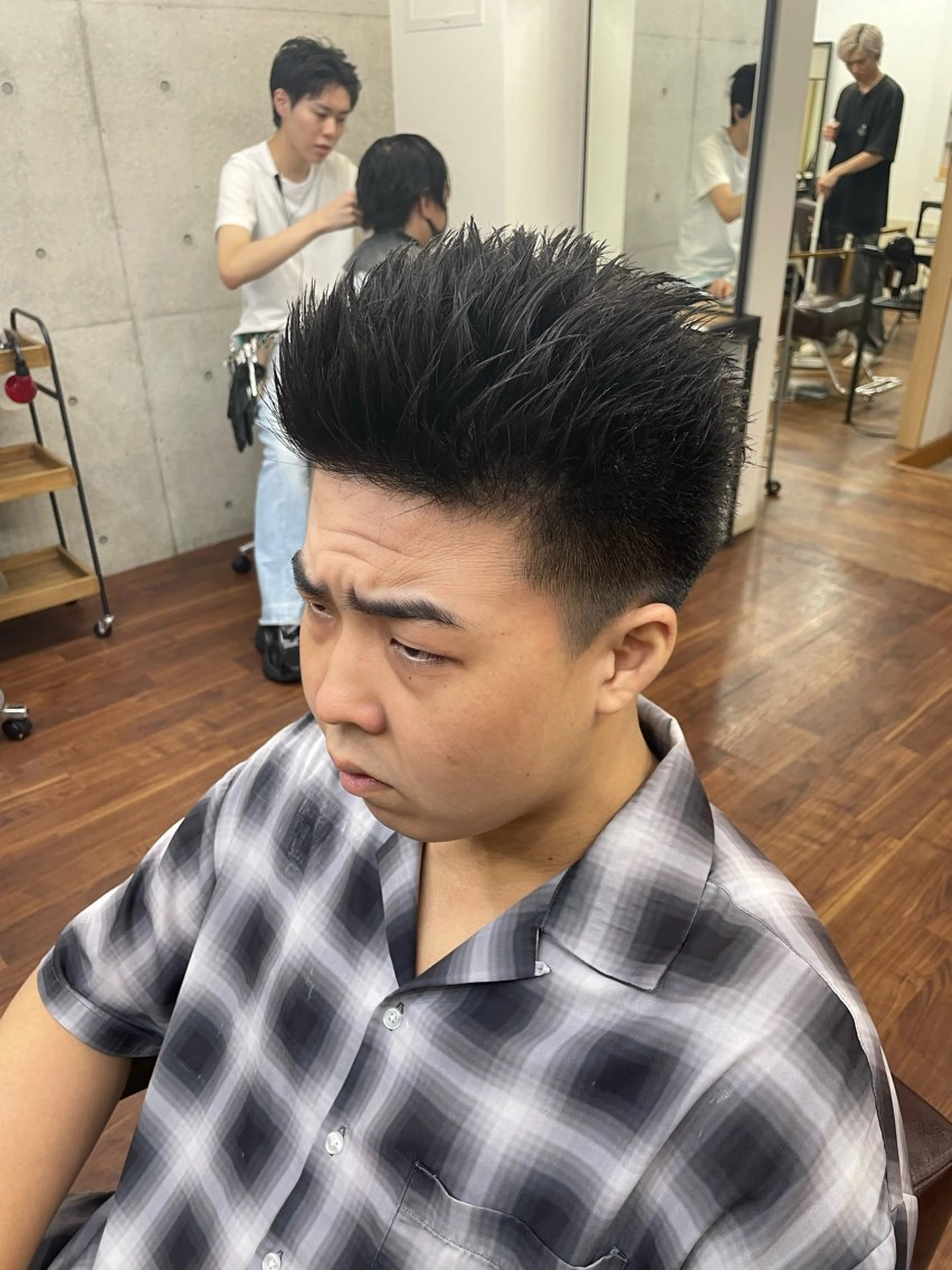 ショート メンズ スパイキーショート ショートヘア RITSUKI横浜 メンズ特化😎のヘアスタイル