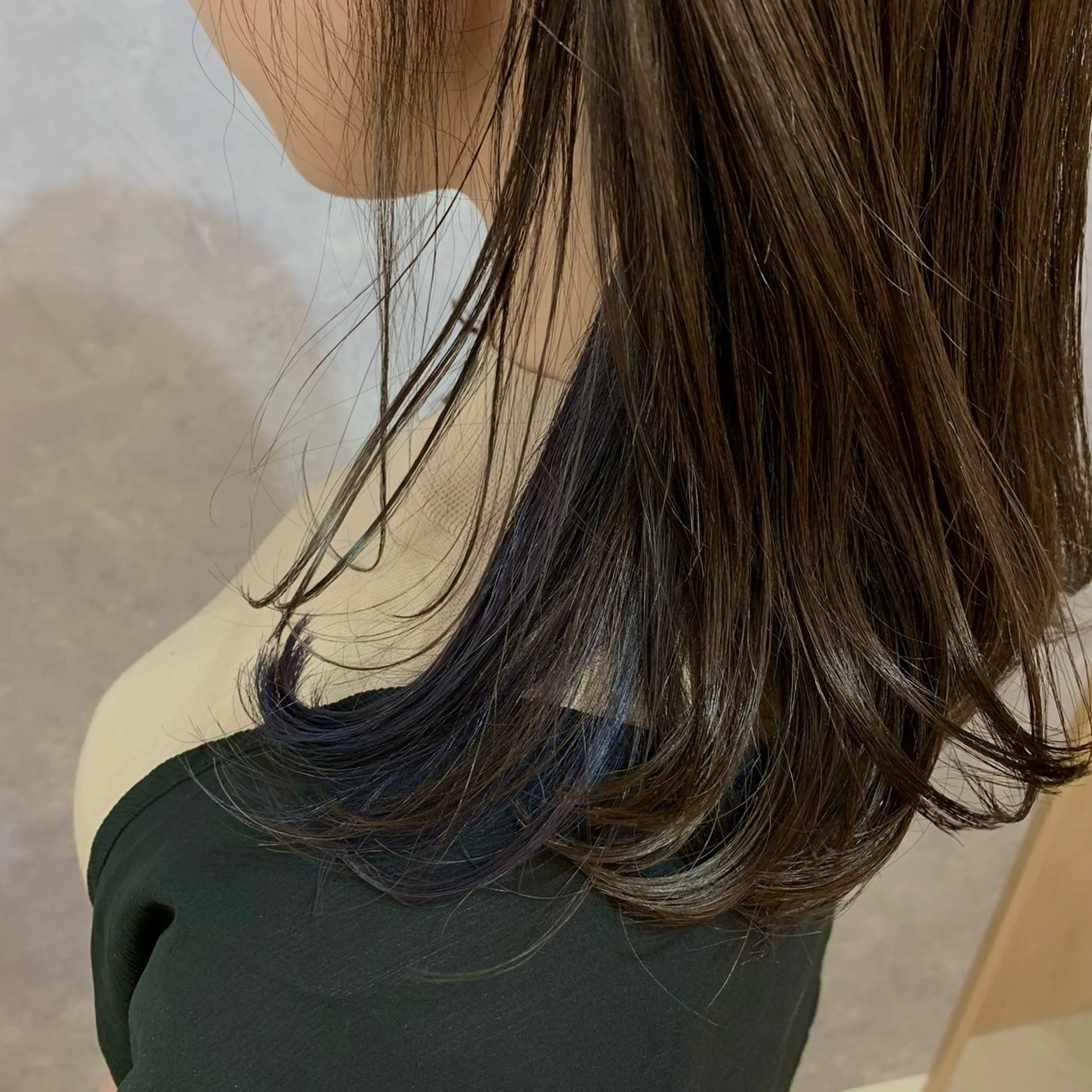 ミディアム アッシュ アッシュグレー アッシュグレージュ 髪質改善 桜木町2分/くびれ /ボブ/ナチュラルのヘアスタイル