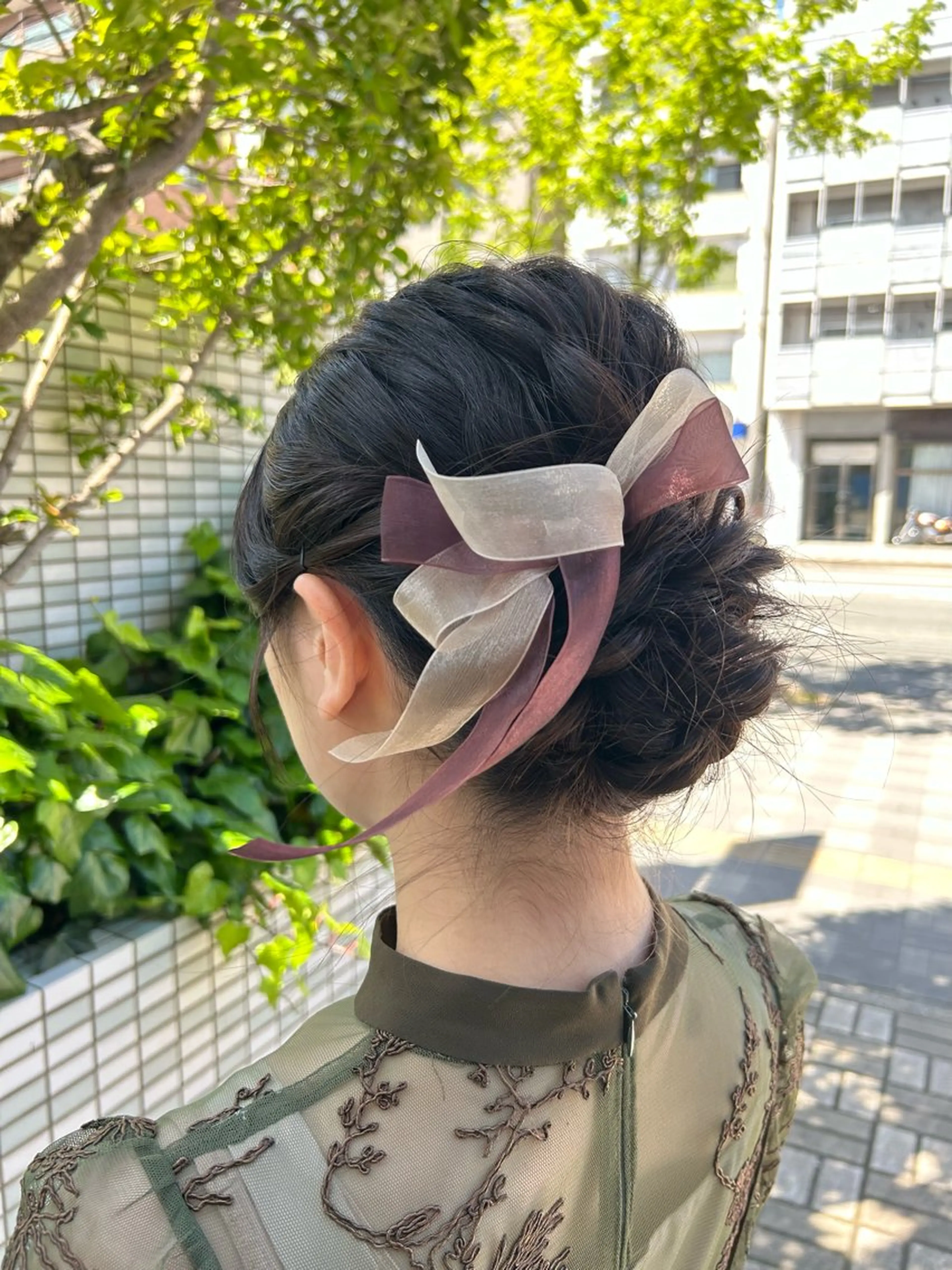 ロング ヘアアレンジ ヘアセット IMARI /のヘアスタイル