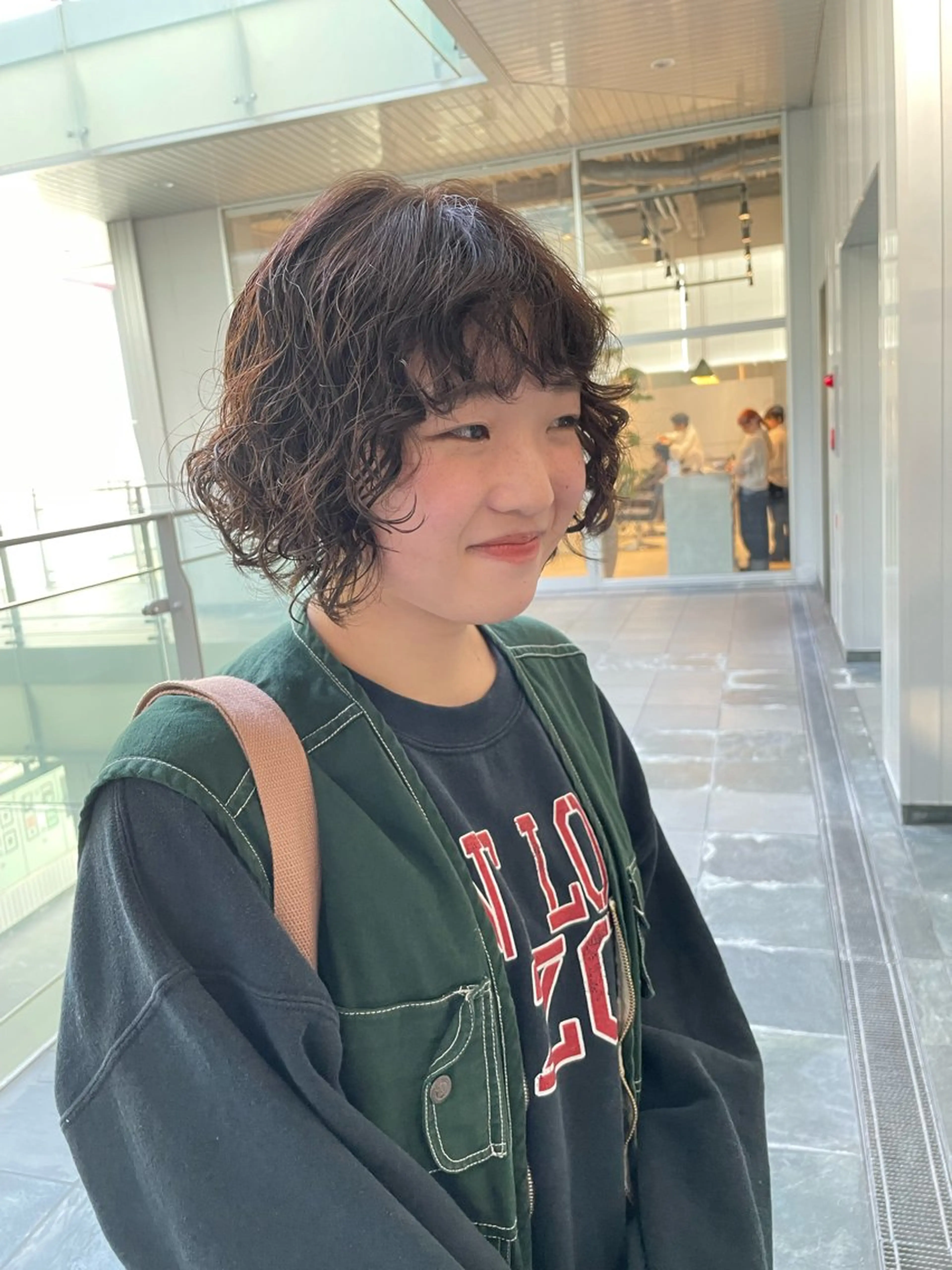 パーマ 不破一輝/栄/矢場町 ボブ/レイヤー/艶髪のヘアスタイル